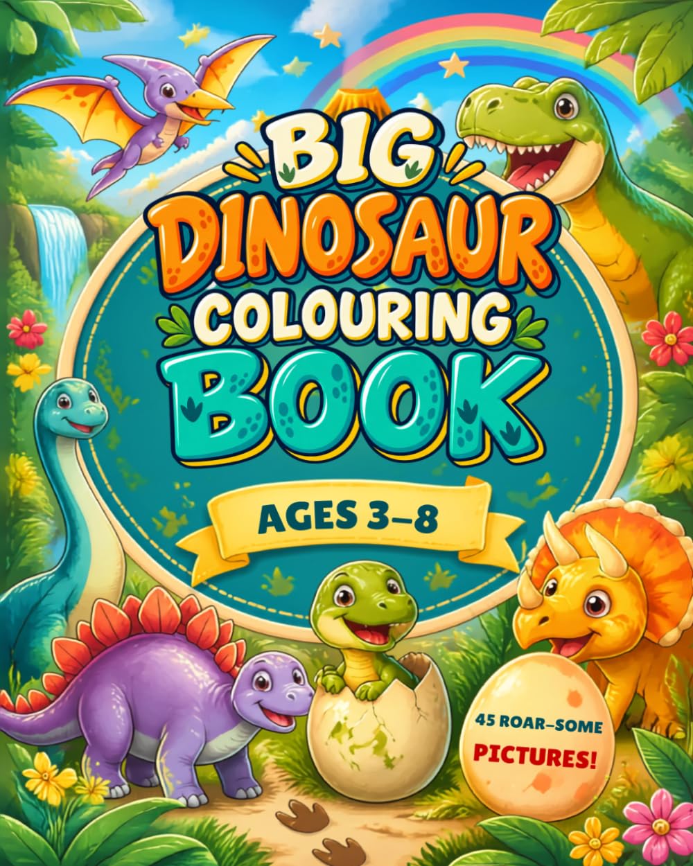 capítulo por capítulo baixar Big Dinosaur Colouring Book