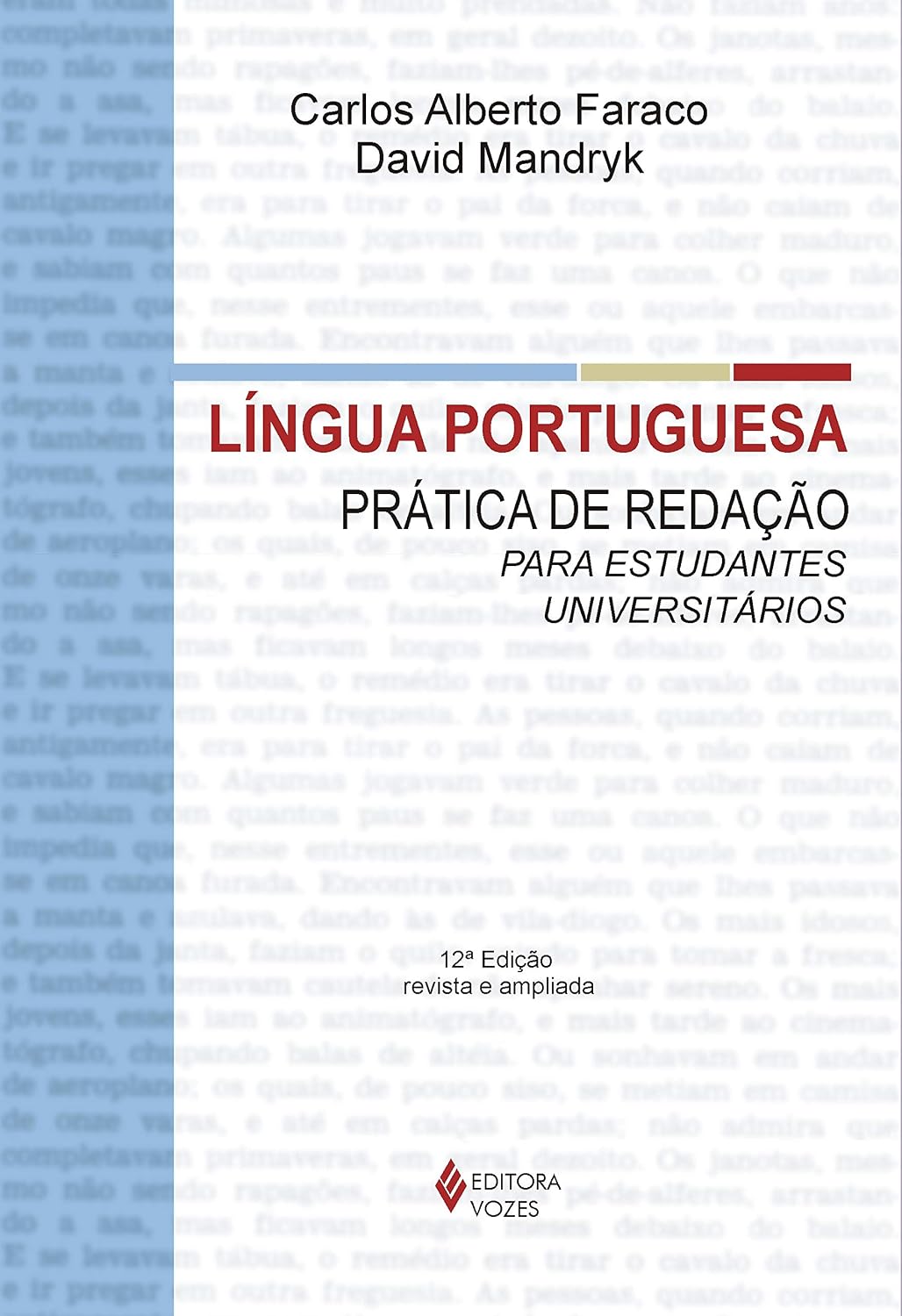 ler totalmente Língua portuguesa: Prática da redação para estudantes universitários