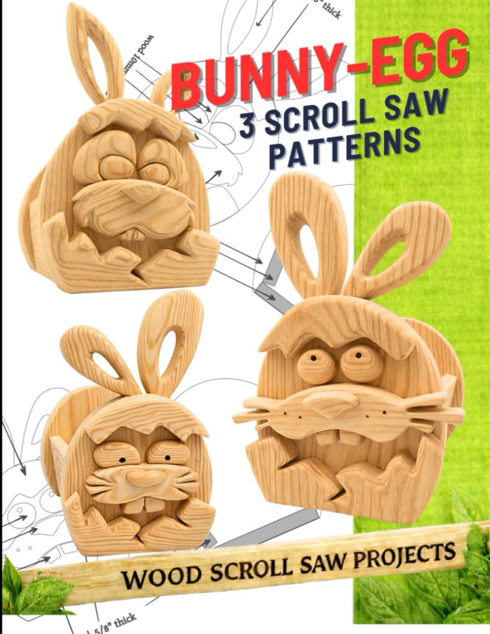 Bunny Egg Scroll Saw Patterns: Easter Wooden Gift Box Designs - DIY Woodworking Project baixar livro de graça