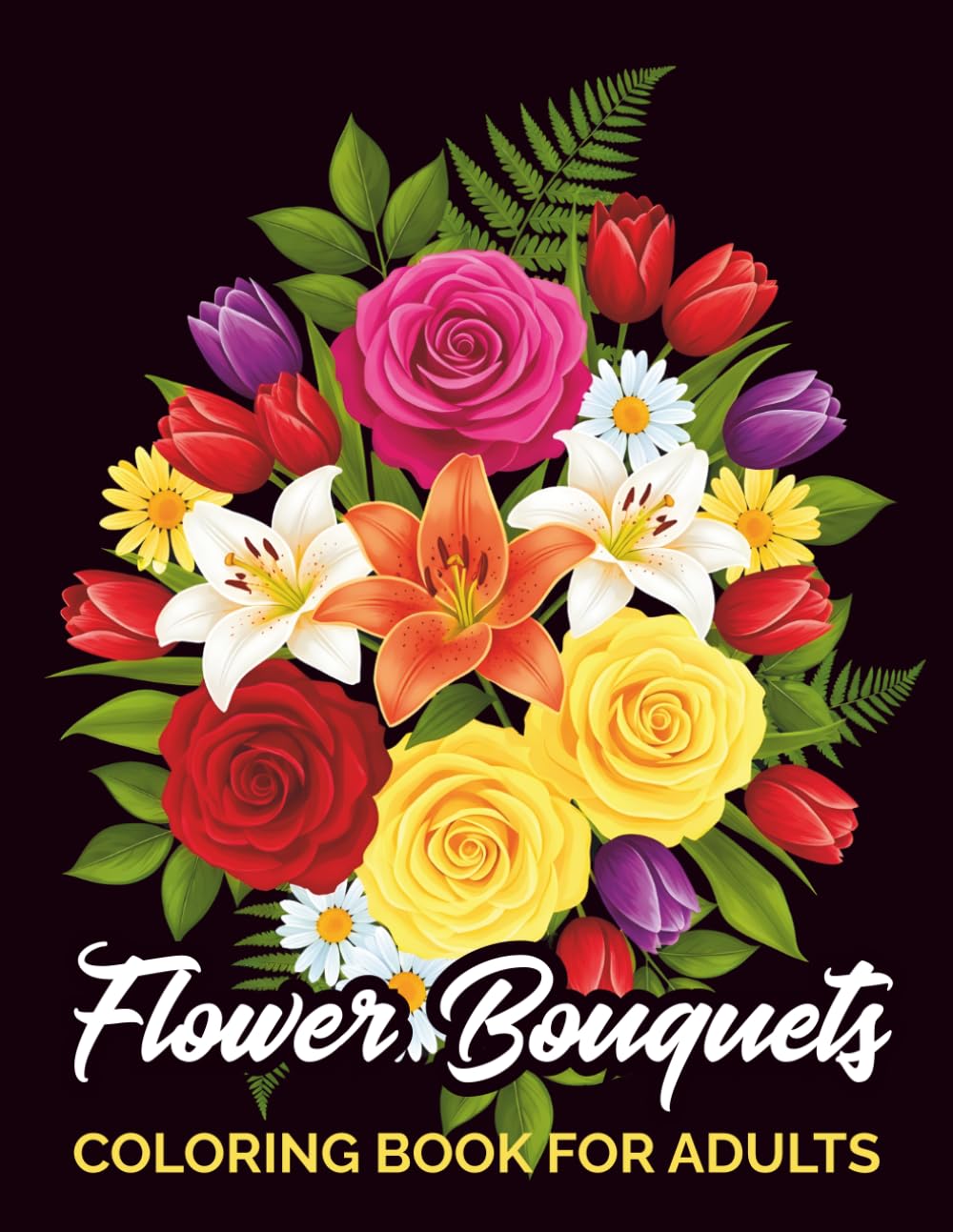 capítulo por capítulo baixar Flower Bouquets Coloring Book For Adults