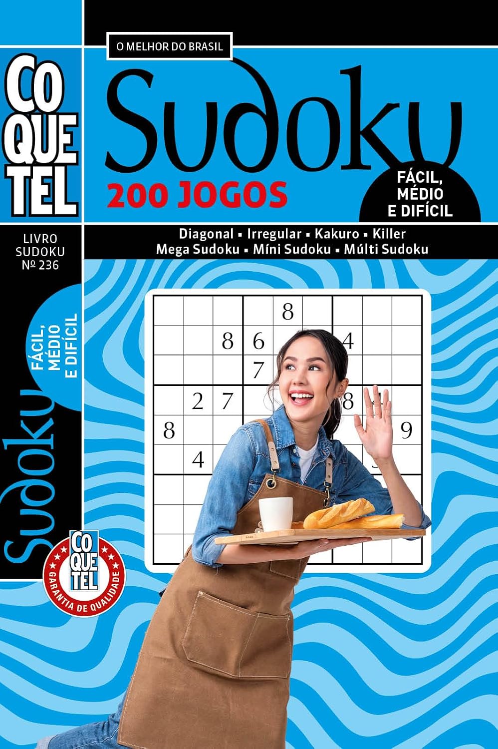 capítulo por capítulo baixar Livro Coquetel Sudoku 236: Níveis fácil, médio e difícil