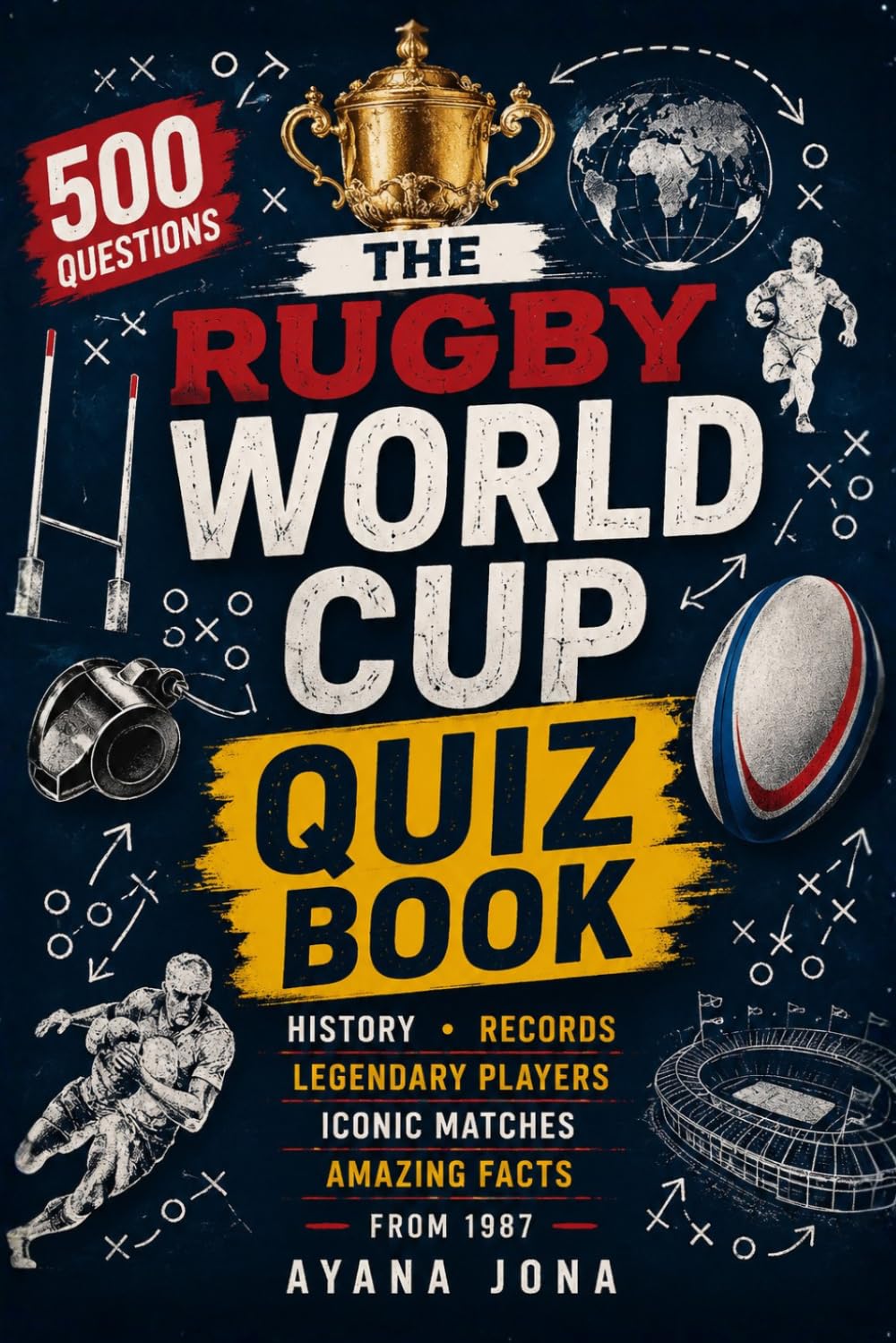 The Rugby World Cup Quiz Book: 500 Questions on History, Records, Legendary Players, Iconic Matches, and Amazing Facts from 1987: 4 baixar livro de graça