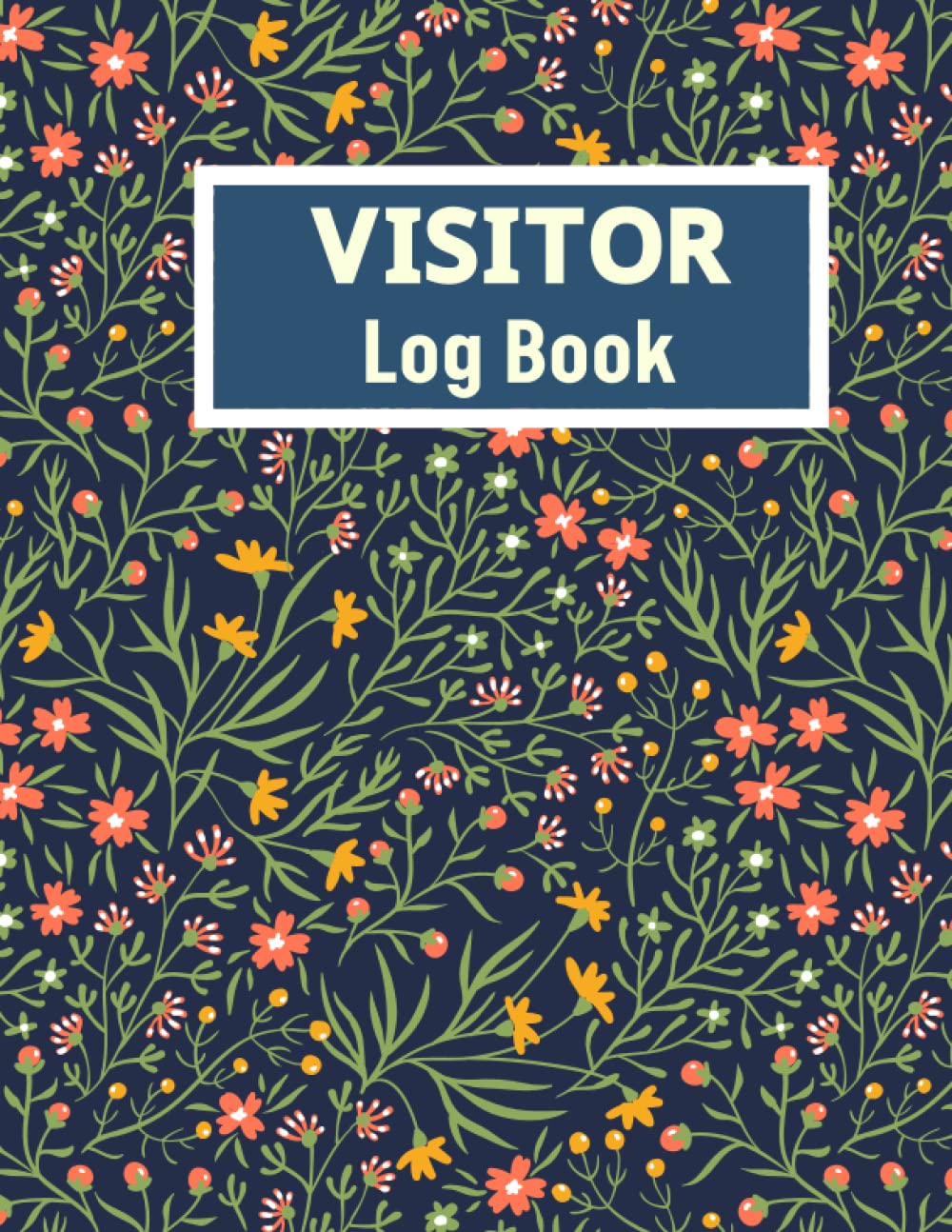 capítulo por capítulo baixar Visitor Log Book: Visitors Book Sign In And Out For Schools, Front Desk Security, Doctors, Office, Small & Large Business | Contact Tracing Log Book, Track and Trace Book