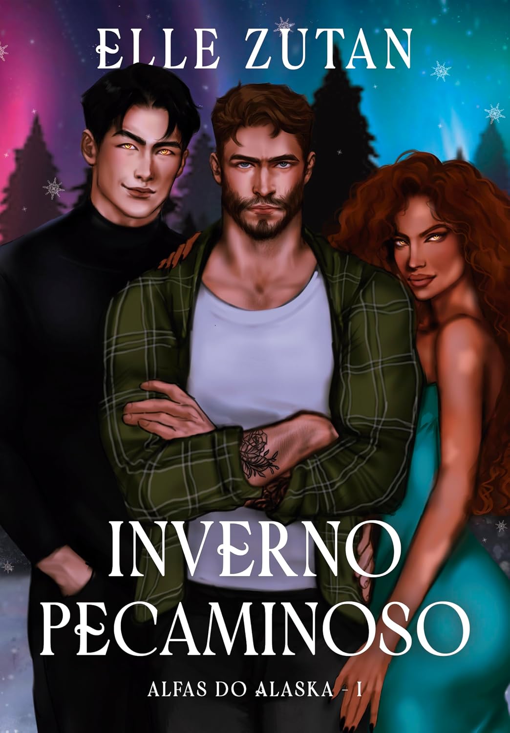 ler totalmente Inverno Pecaminoso: Um trisal sobrenatural (Alfas do Alaska Livro 1)