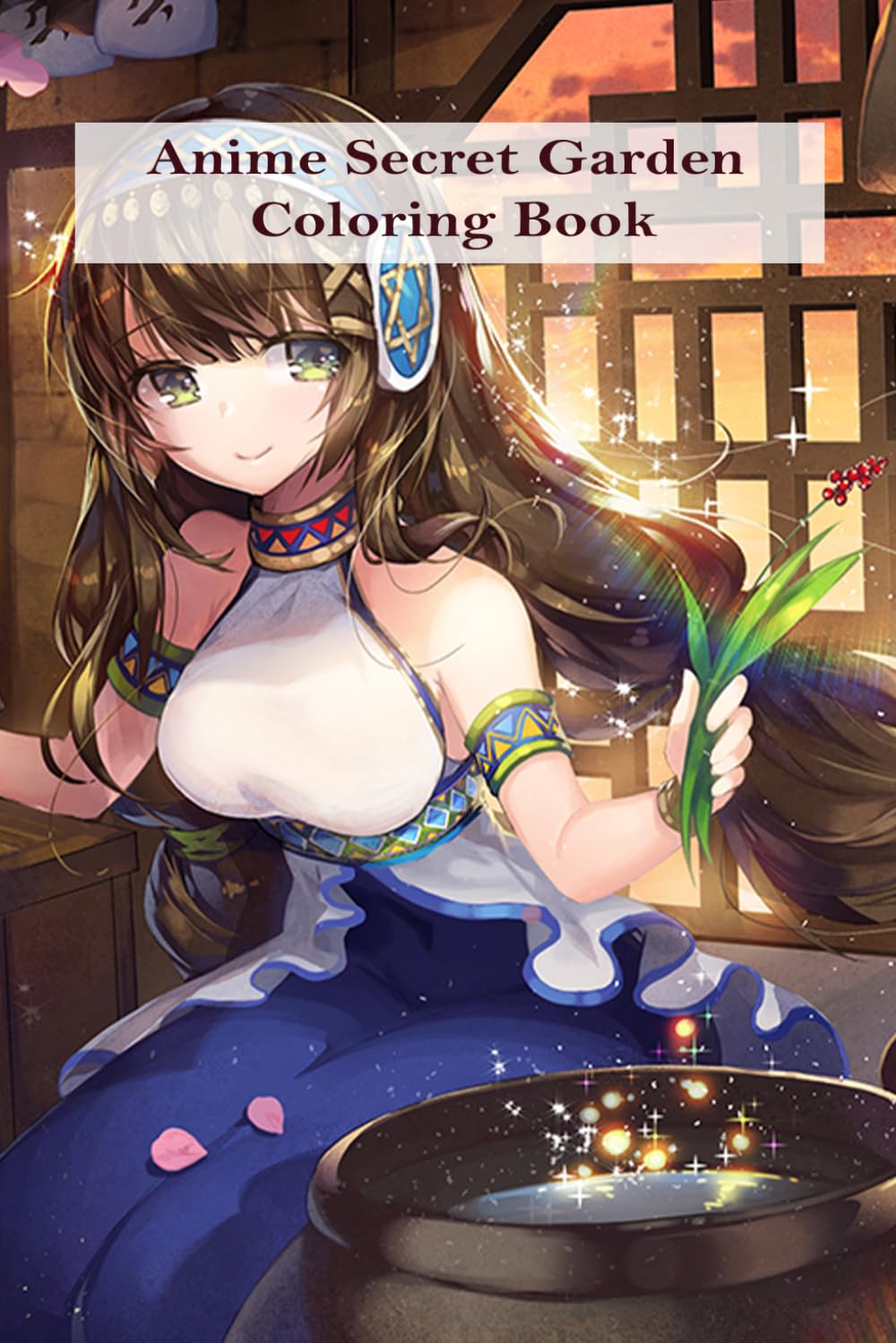 capítulo por capítulo baixar Anime Secret Garden Coloring Book: Hidden Pathways, Enchanted Flowers & Beautiful Anime Characters