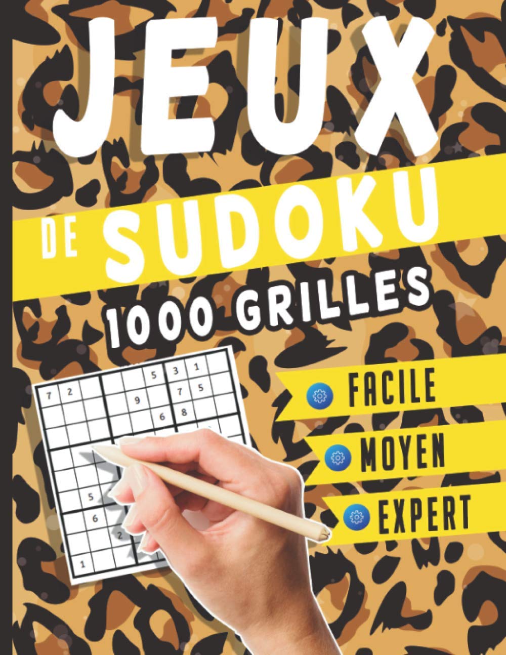 Jeux de Sudoku 1000 grilles: 1000 Sudoku - Facile, Moyen et Difficile - Avec solutions: Pour Adultes & enfants - Idéal pour stimuler le cerveau baixar livro de graça