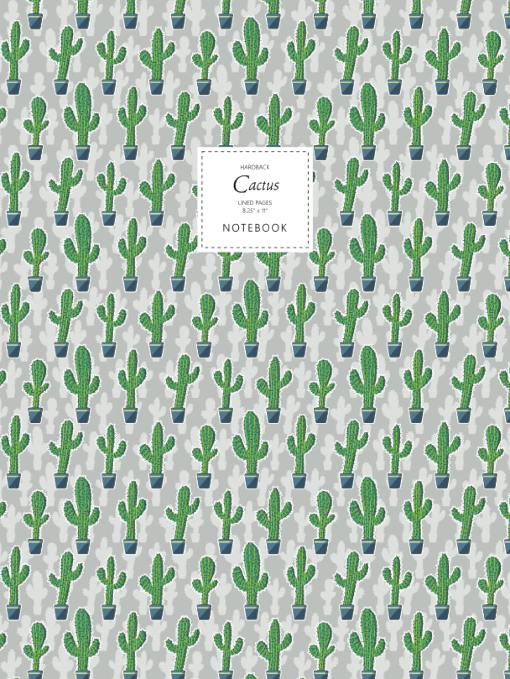 ler totalmente Cactus Notebook - Lined Pages - 8.25" x 11" - Hardback: (Saguaro Fresh Edition) Large Hard Cover Notebook 192 lined pages (8.25 x 11 inches / 20.96 x 27.94cm / Near A4)