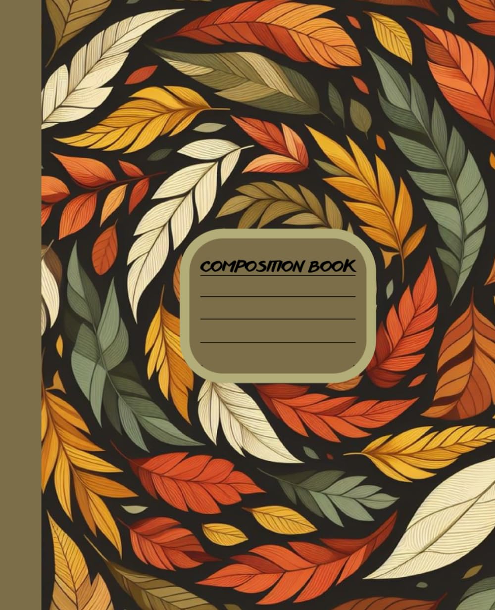 ler totalmente Composition Book - Quaderno a Righe: Crisp Lines for Creative Minds: A Blank Autumn Leaves Notebook (Italian Edition)