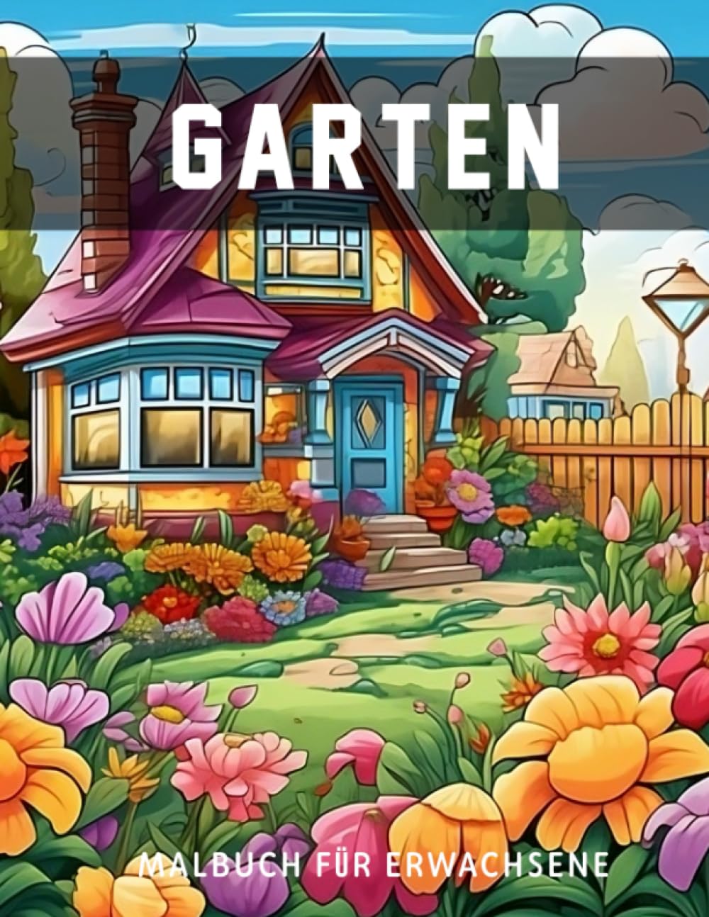 ler totalmente GARTEN MALBUCH FÜR ERWACHSENE: Ein Ausmalbuch zur Entspannung und Stressreduktion mit 50 wunderschönen Gartenmotiven: Perfekt als Geschenk für Ihre... Wohltat für sich selbst. (German Edition)