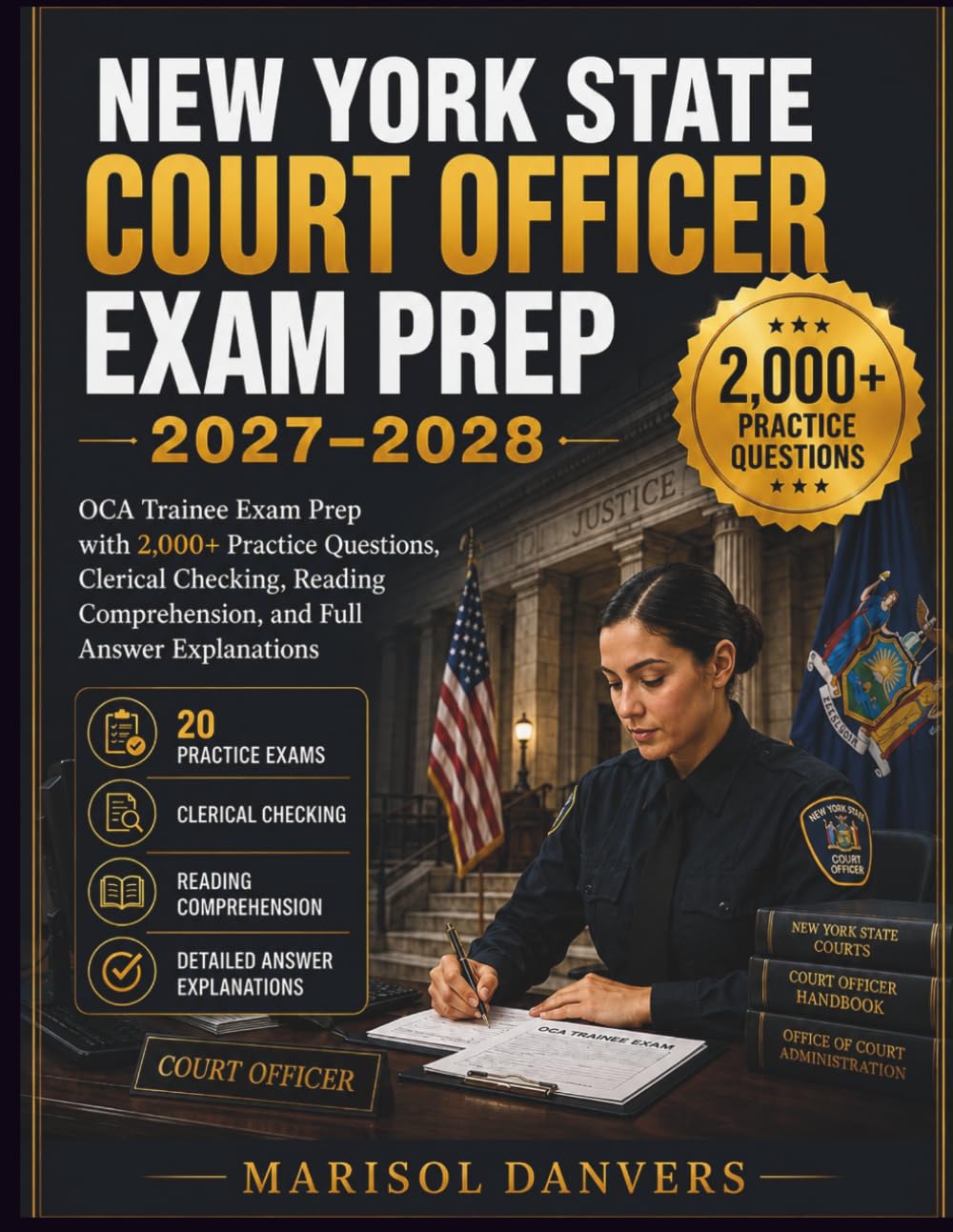 New York State Court Officer Exam Prep 2027-2028: OCA Trainee Exam Prep with 2000+ Practice Questions, Clerical Checking, Reading Comprehension, and Full Answer Explanations baixar livro de graça