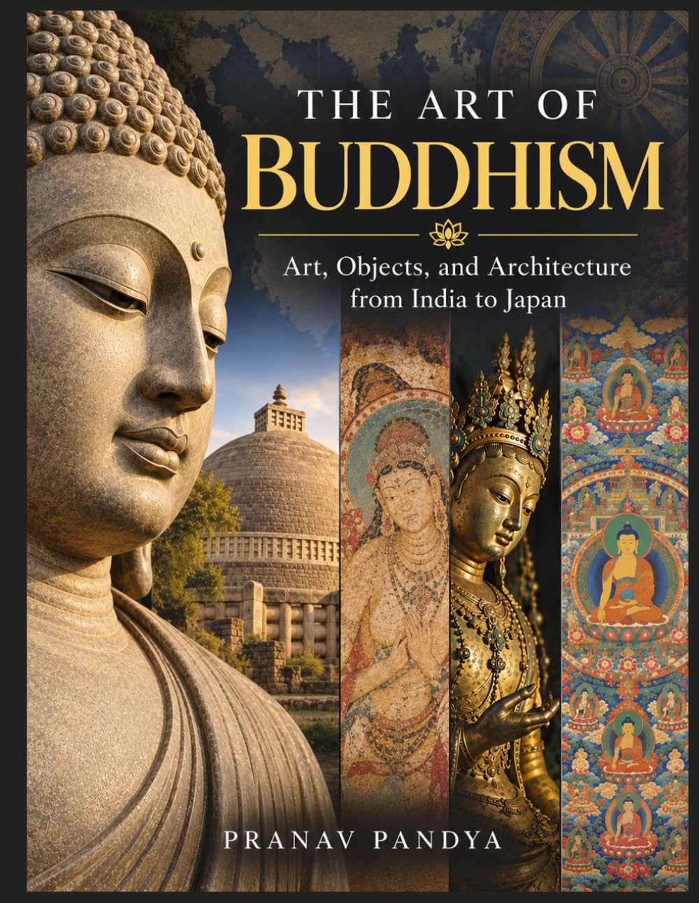 ler totalmente THE ART OF BUDDHISM Art, Objects, and Architecture from India to Japan: Oversized 8.25 x 11 inches Coffee Table Book with 44 bespoke full-page, full-cover Visual Plates