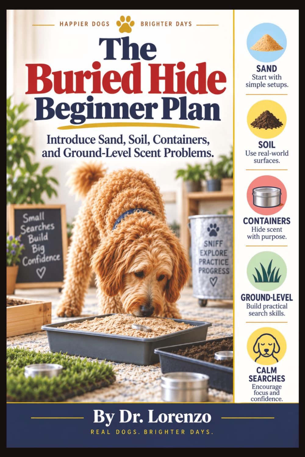 The Buried Hide Beginner Plan: Introduce Sand, Soil, Containers, and Ground-Level Scent Problems (Scent Training for Dogs) baixar o livro de graça