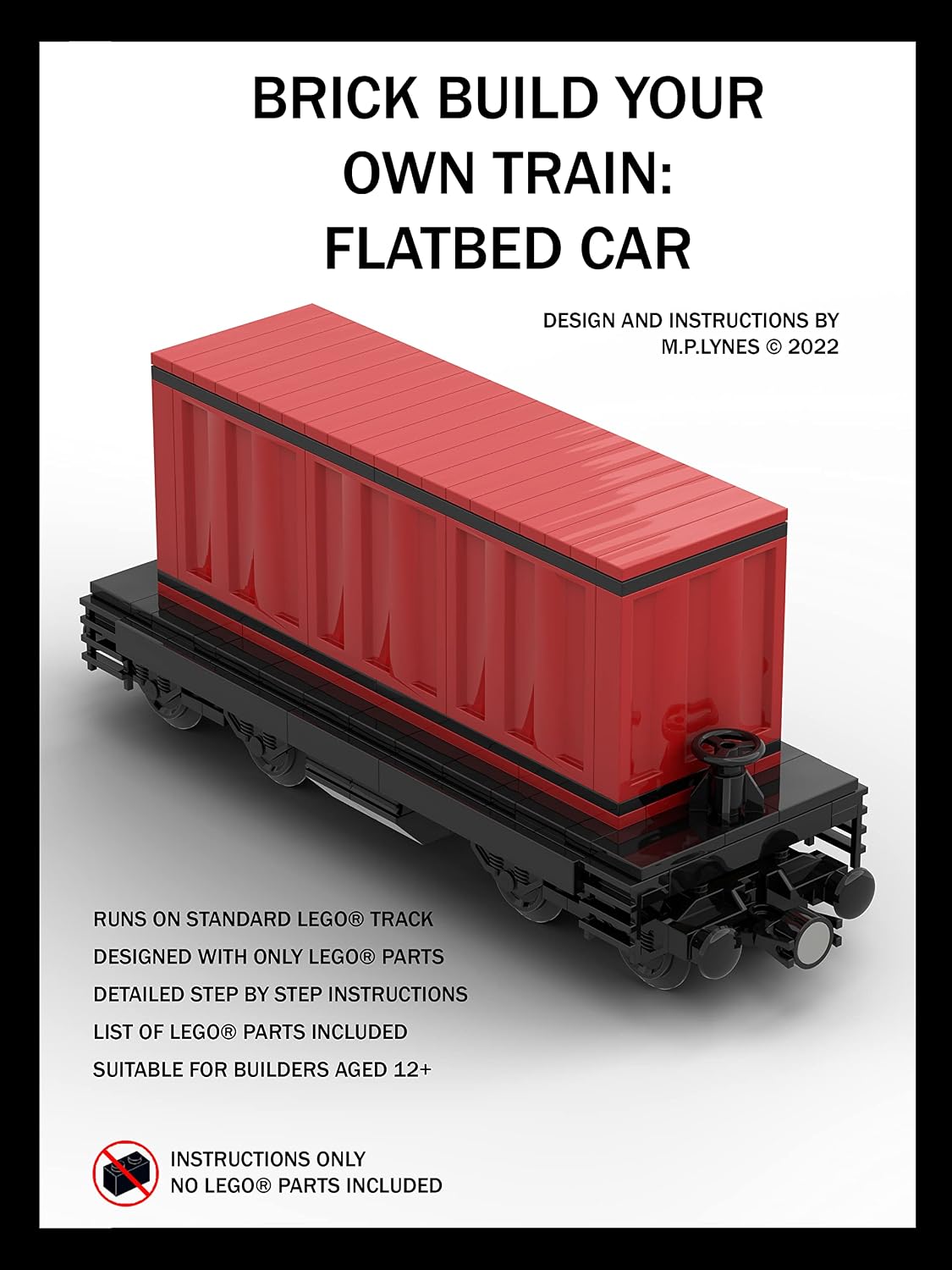 BRICK BUILD YOUR OWN TRAIN: FLATBED CAR (English Edition) baixar o livro de graça