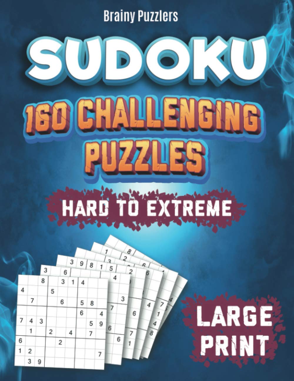Sudoku: 160 Puzzles - Hard to Extreme: Large Print baixar livro de graça