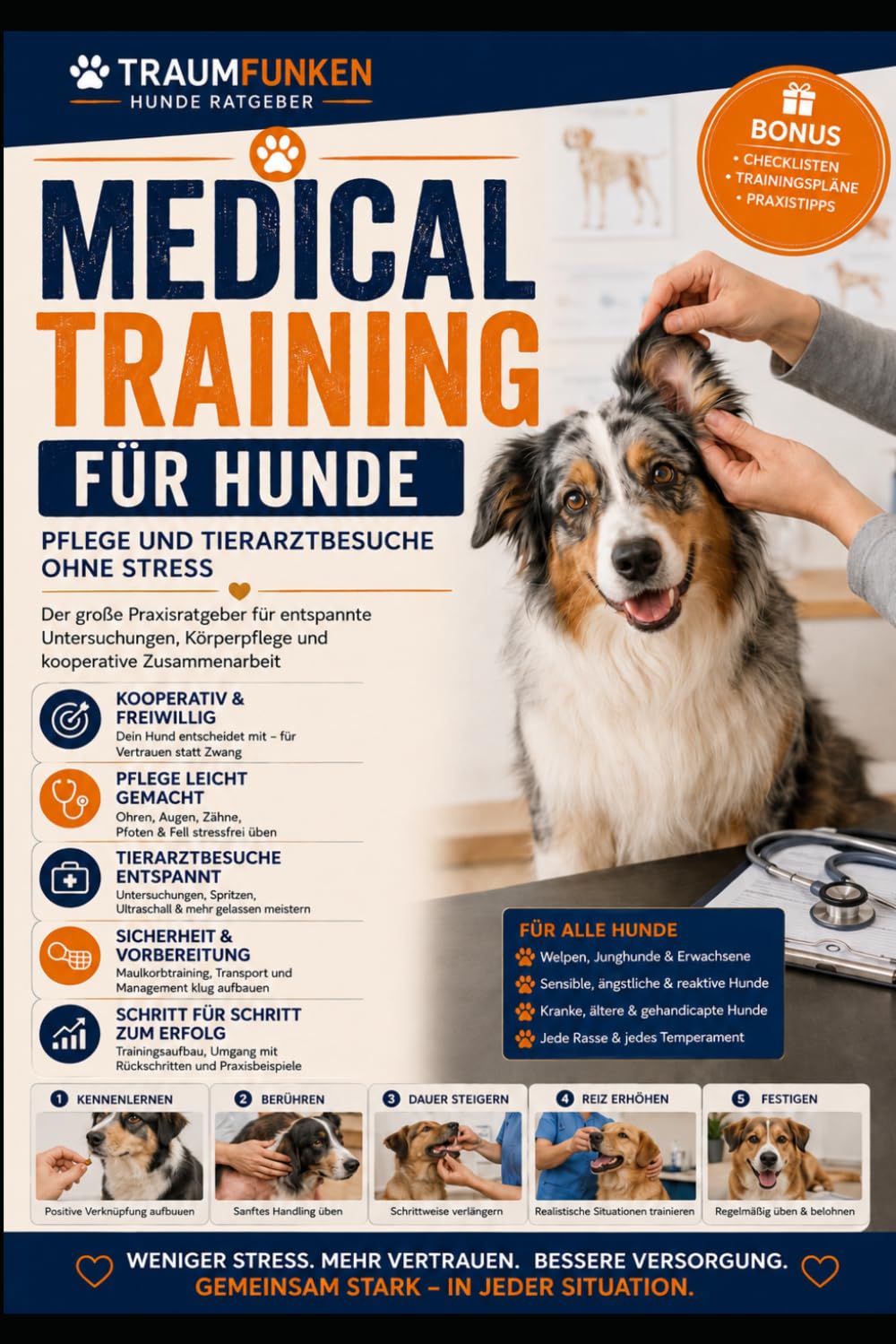 capítulo por capítulo baixar MEDICAL TRAINING FÜR HUNDE: Pflege und Tierarztbesuche ohne Stress (German Edition)