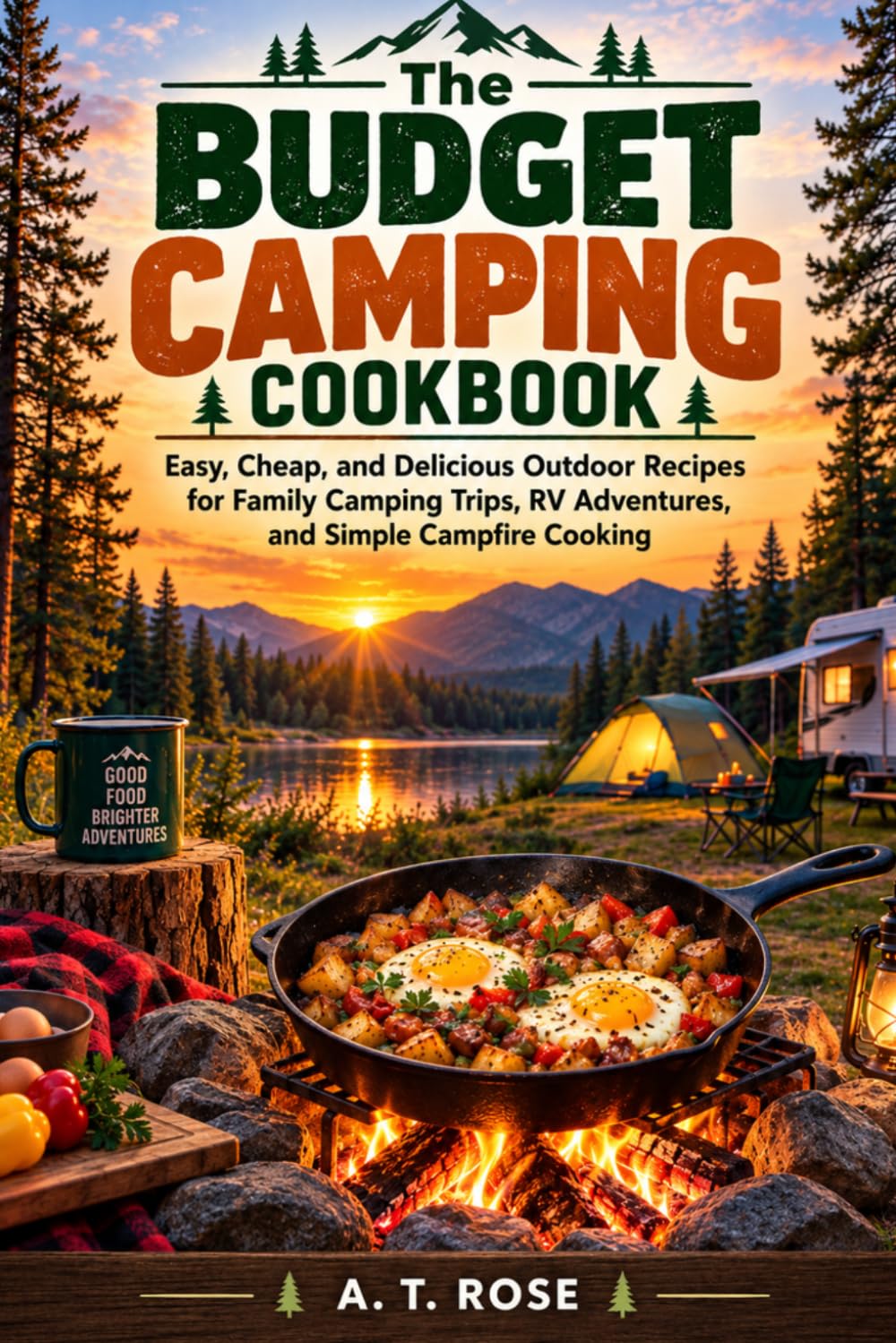 capítulo por capítulo baixar The Budget Camping Cookbook: Easy, Cheap, and Delicious Outdoor Recipes for Family Camping Trips, RV Adventures, and Simple Campfire Cooking