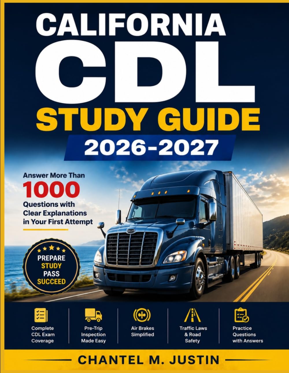 capítulo por capítulo baixar CALIFORNIA CDL STUDY GUIDE 2026-2027: Answer More Than 1000 Questions with Clear Explanations in Your First Attempt
