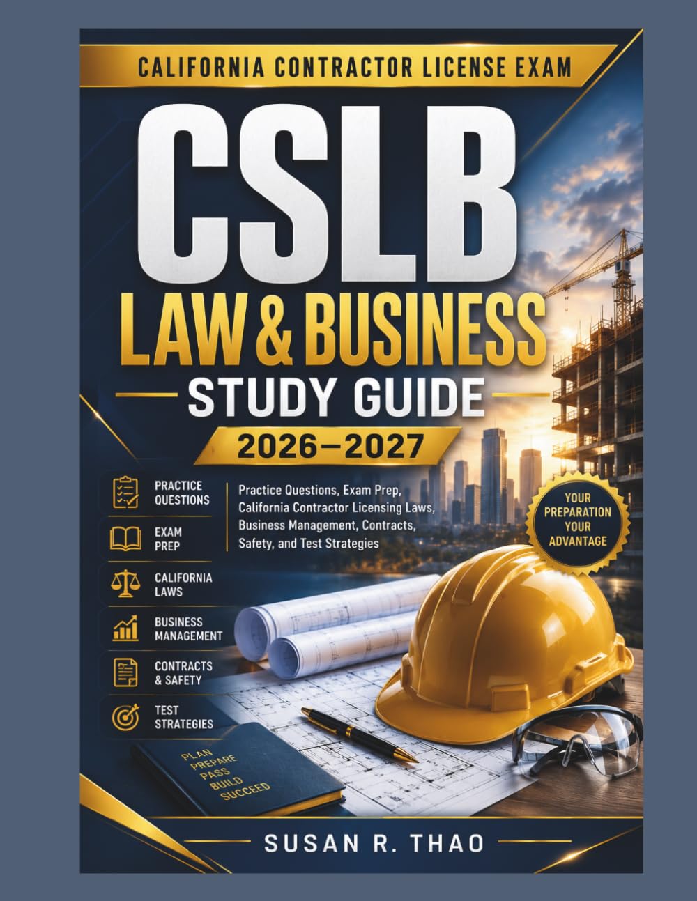 CSLB Law & Business Study Guide 2026–2027: Practice Questions, Exam Prep, California Contractor Licensing Laws, Business Management, Contracts, Safety, and Test Strategies baixar livro de graça