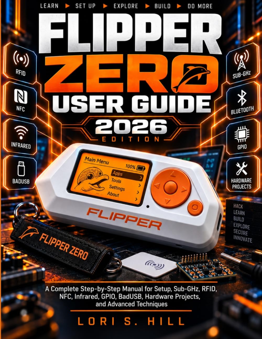 Flipper Zero User Guide 2026: A Complete Step-by-Step manual for Setup, Sub-GHz, RFID, NFC, Infrared, GPIO, BadUSB, Hardware Projects, and Advanced Techniques baixar livro de graça