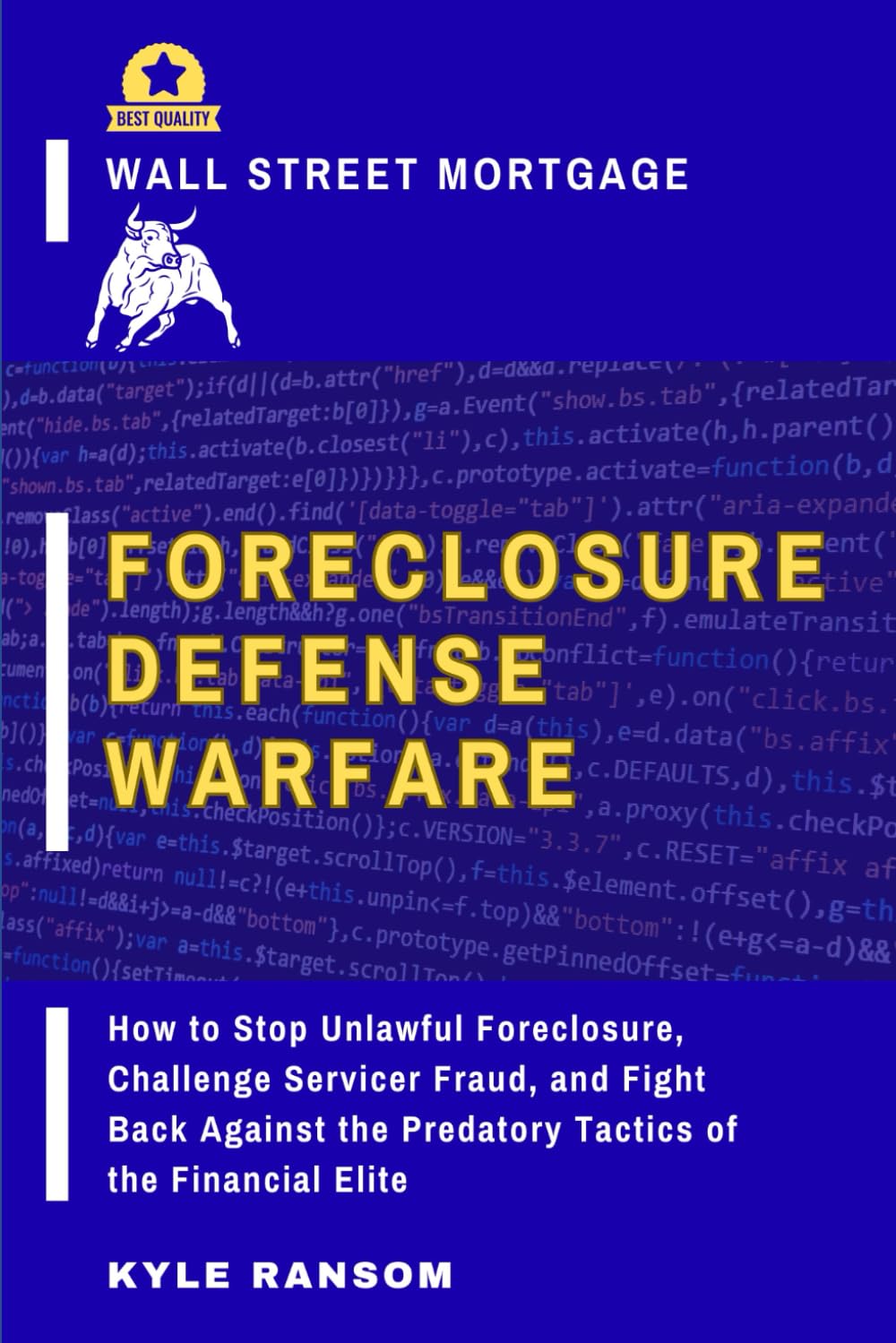 Wall Street Mortgage Foreclosure Defense Warfare: How to Stop Unlawful Foreclosure, Challenge Servicer Fraud, and Fight Back Against the Predatory Tactics of the Financial Elite baixar o livro de graça