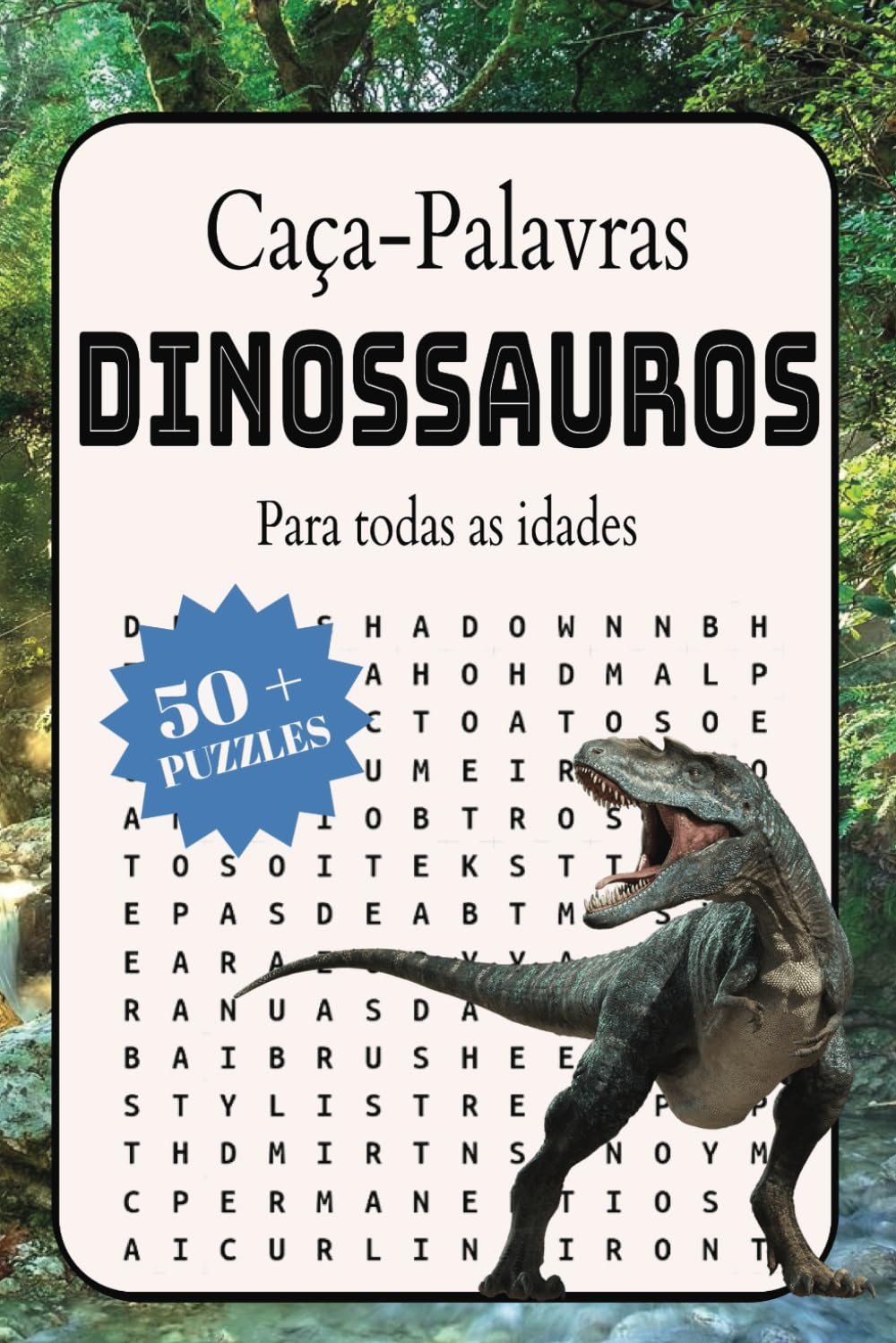 Livro de Caça-Palavras de Dinossauros: Caça-palavras com impressão fácil de ler sobre dinossauros, fósseis, eras pré-históricas e mais | 6x9... e momentos de lazer (Portuguese Edition) baixar o livro de graça