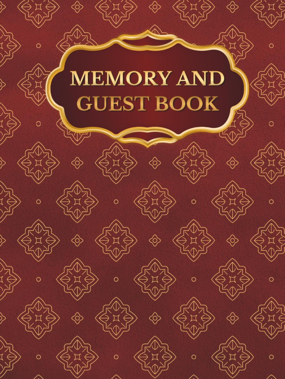 ler totalmente MEMORY AND GUEST BOOK: An elegant book for collecting memories, photos and messages from guests for various occasions, a beautiful souvenir from... reunions, hobby gatherings, ceremonial event