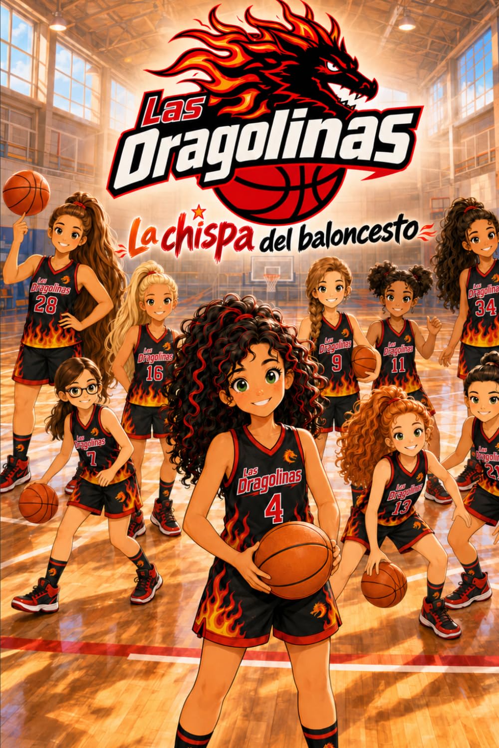 capítulo por capítulo baixar Las Dragolinas: La chispa del baloncesto (Spanish Edition)