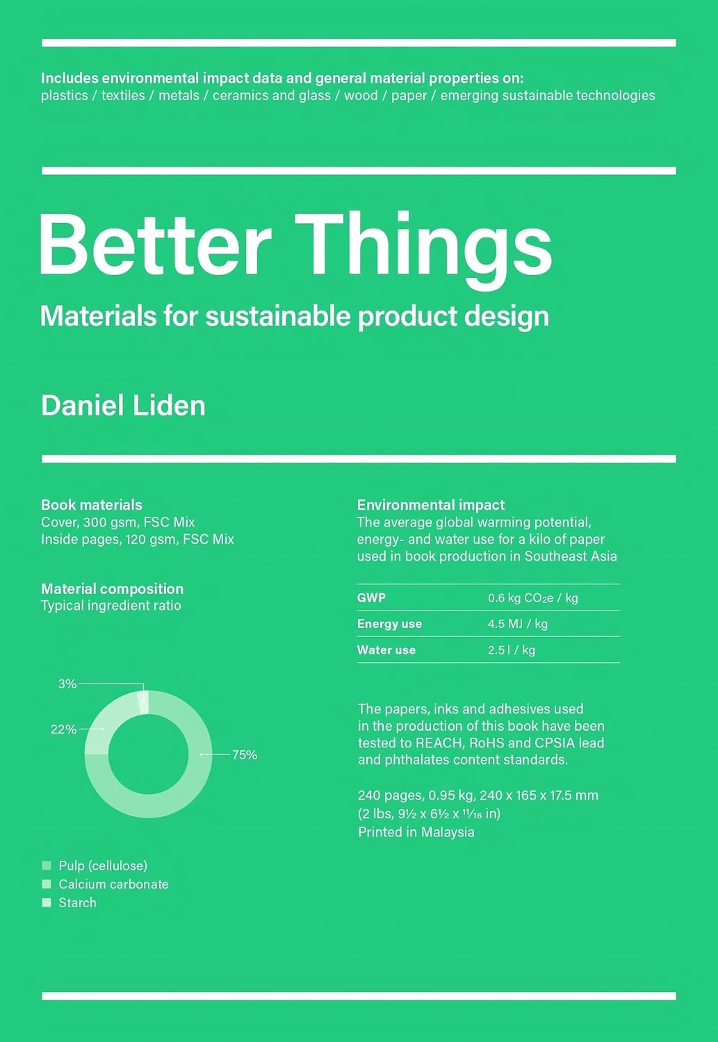 Better Things: Materials for Sustainable Product Design (English Edition)