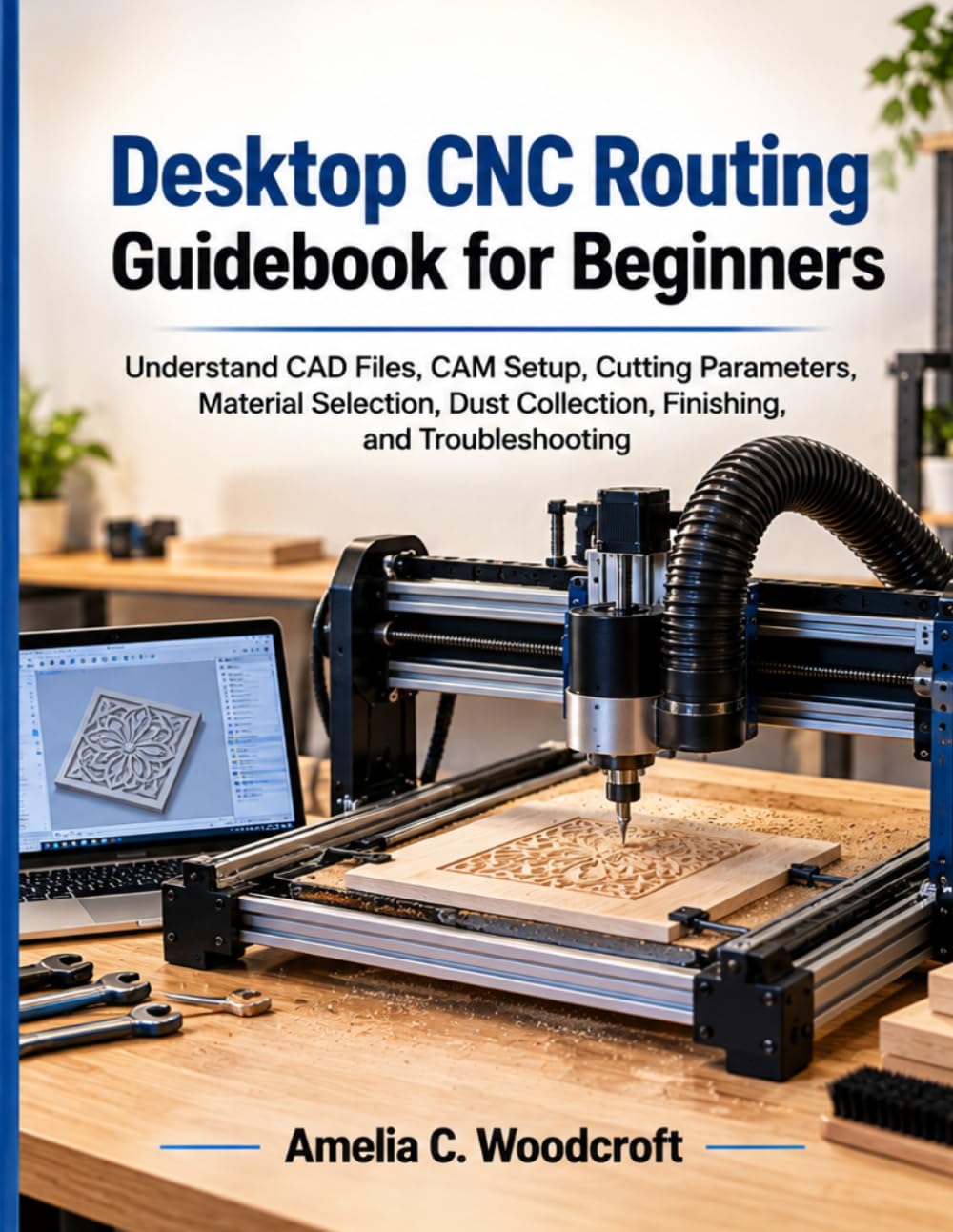 Desktop CNC Routing Guidebook for Beginners: Understand CAD Files, CAM Setup, Cutting Parameters, Material Selection, Dust Collection, Finishing, and Troubleshooting baixar o livro de graça