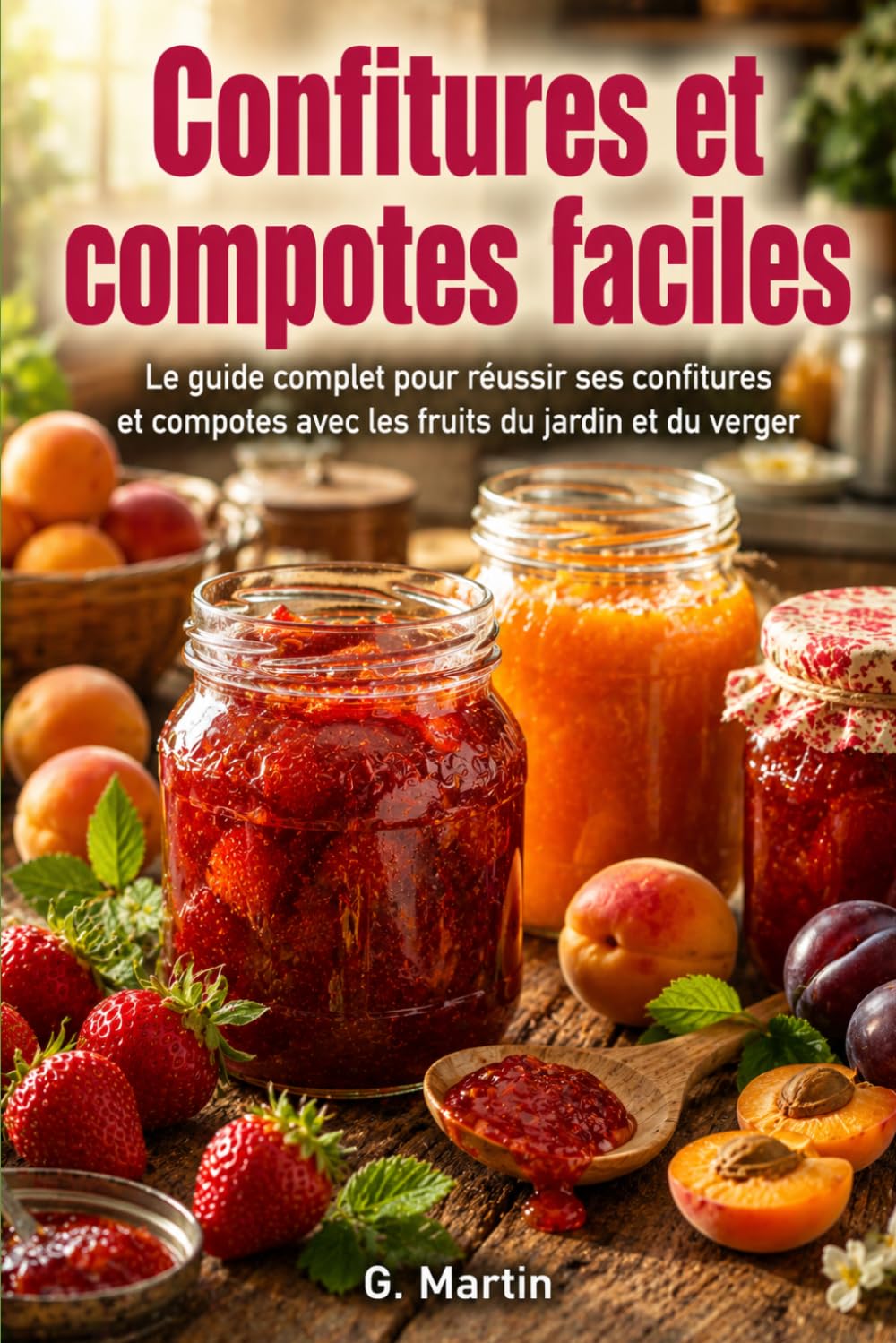 Confitures et compotes faciles: Le guide complet pour réussir ses confitures et compotes avec les fruits du jardin et du verger (Jardinage Facile) (French Edition) baixar o livro de graça