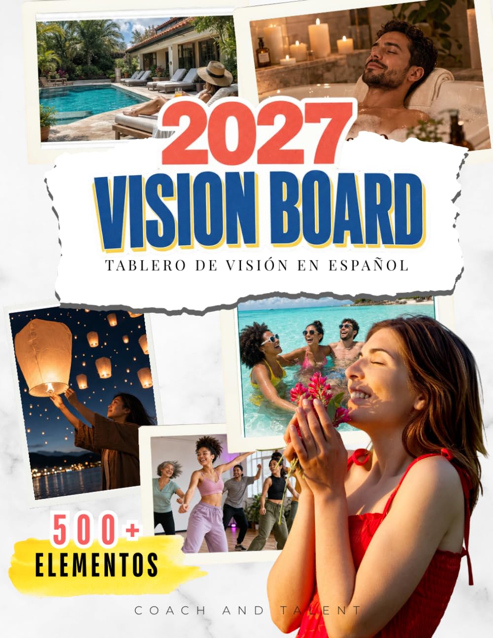 Vision Board 2027 – Tablero de Vision en Español para Adultos: Manifiesta tu Año de Sueños con este Libro con más de 500 Imágenes, Afirmaciones y... (Vision Board Supplies) (Spanish Edition) baixar livro de graça