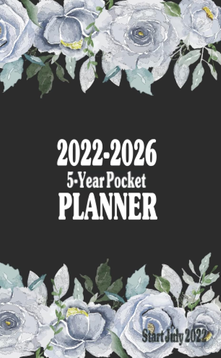 2022-2026 5-Year Pocket Planner Start July 2022: 54 month, Jul 2022 to Dec 2026, floral cover baixar livro de graça