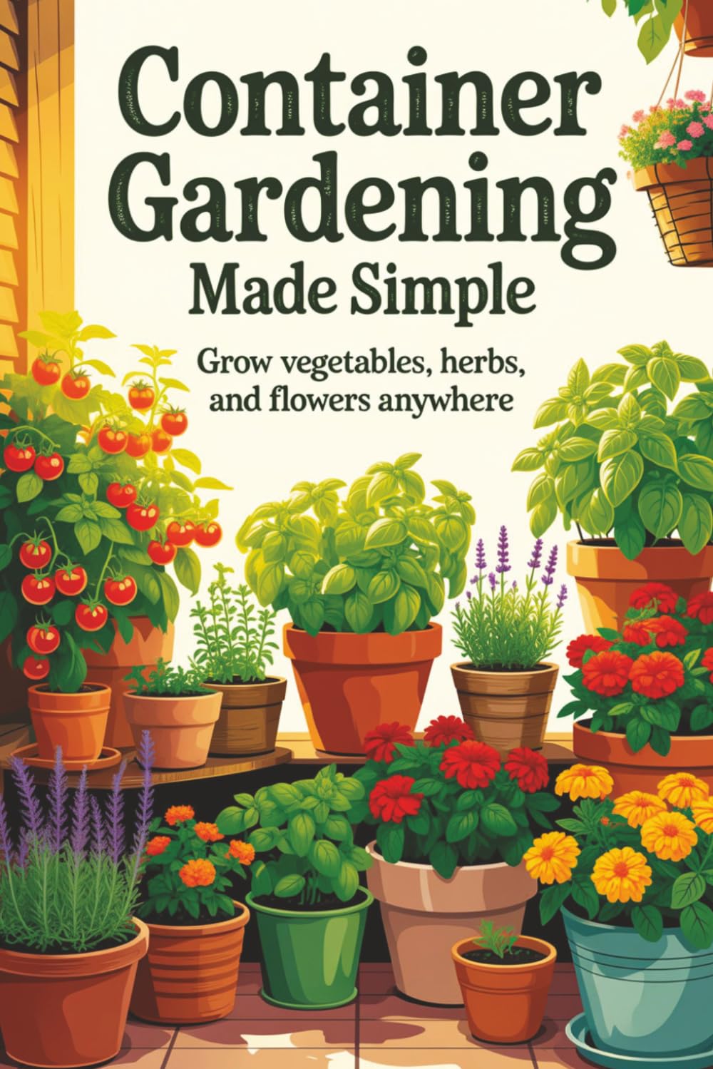 ler totalmente Container Gardening Made Simple: Grow Vegetables, Herbs, and Flowers Anywhere