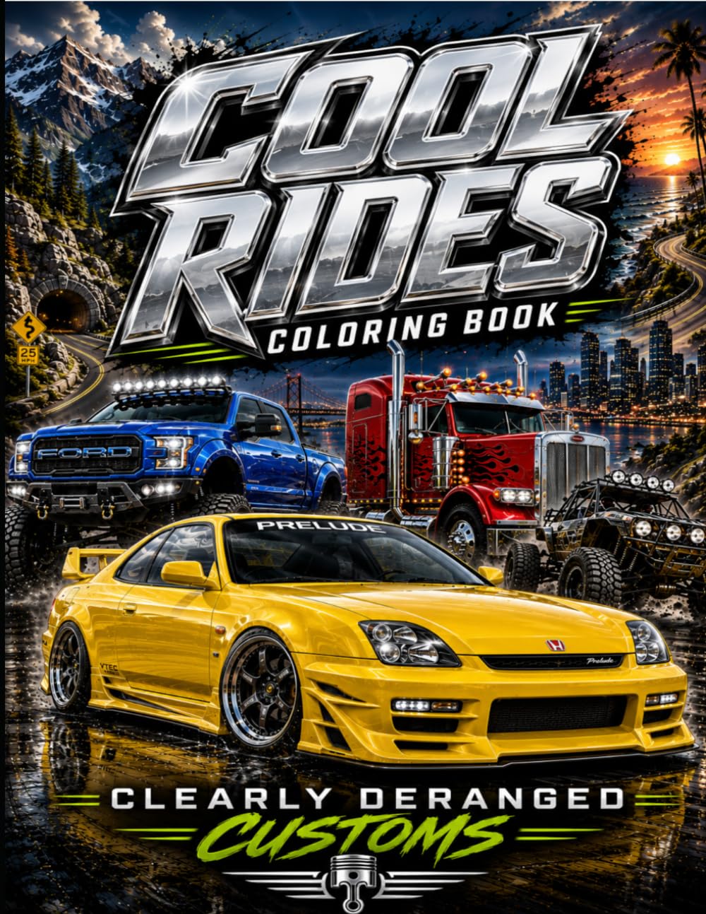 capítulo por capítulo baixar Cool Rides Coloring Book