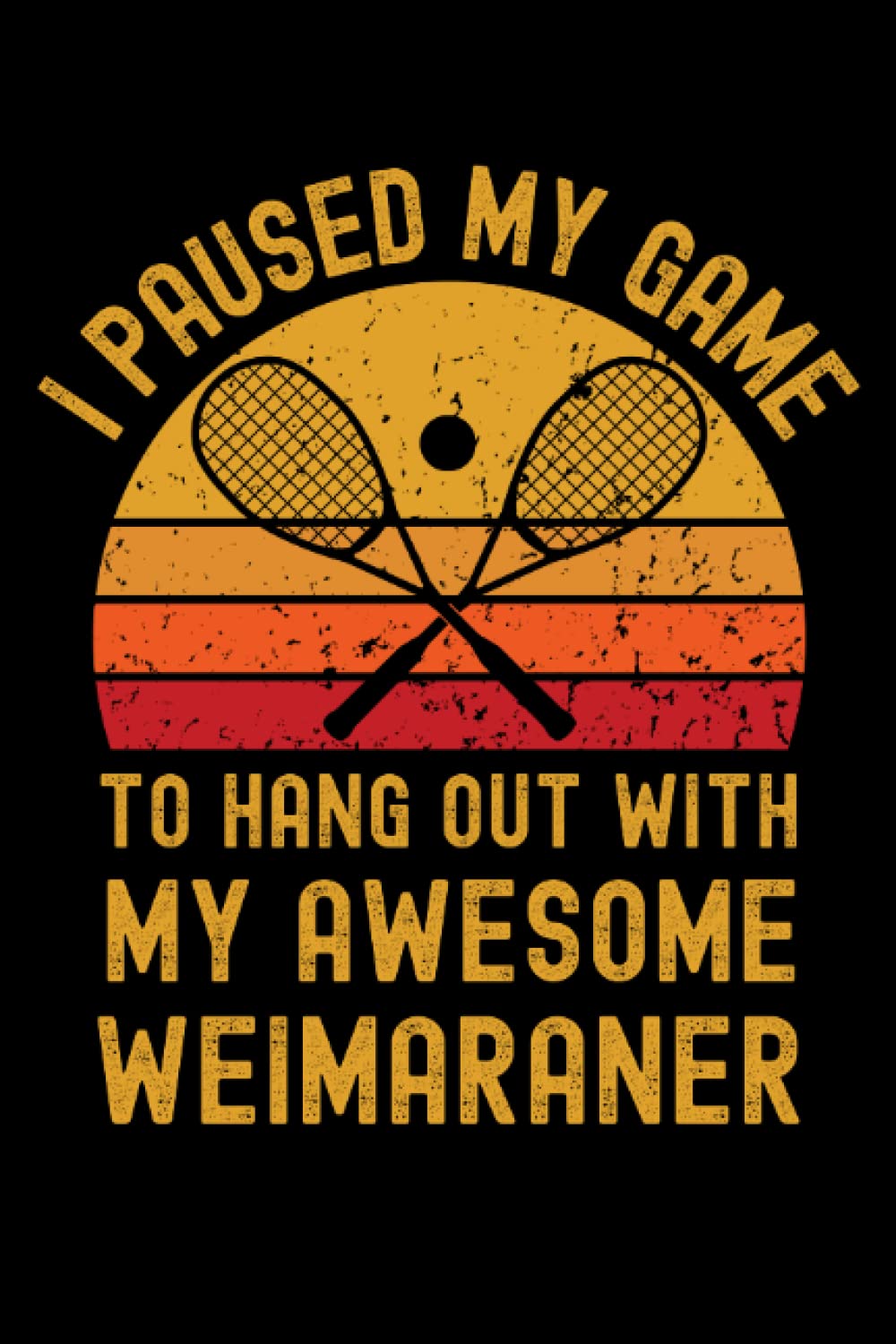 Squash and Weimaraner: 6"x9", Notes, Notebook, Journal, Diary, 120 Pages lined, Paperback Cover baixar livro de graça