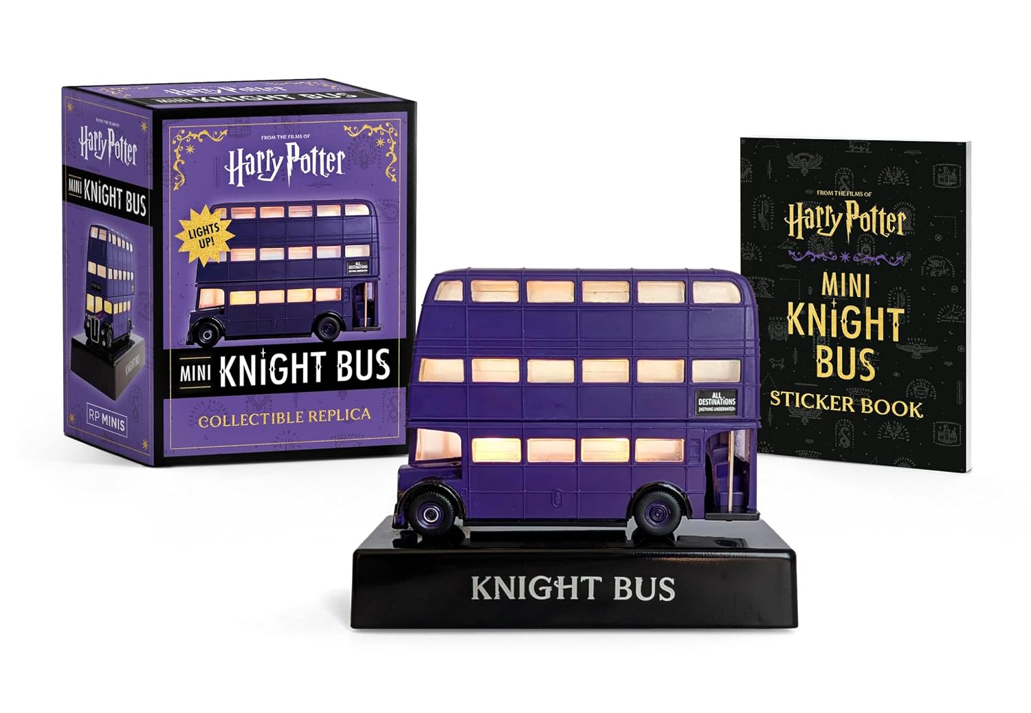ler totalmente Harry Potter Mini Knight Bus Collectible Replica: Lights Up!