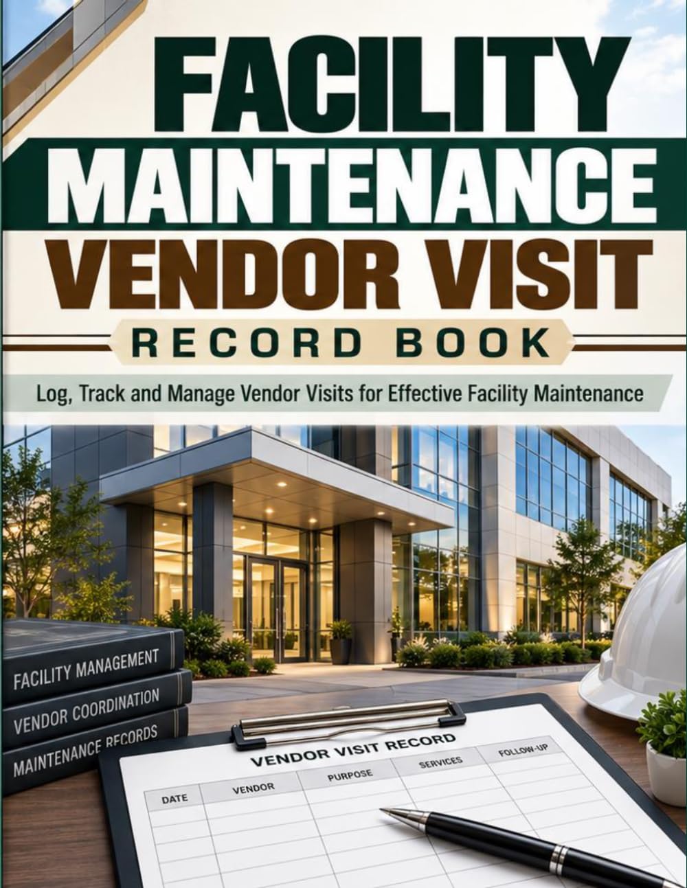 ler totalmente FACILITY MAINTENANCE VENDOR VISIT RECORD BOOK: Log, Track and Manage Vendor Visits for Effective Facility Maintenance