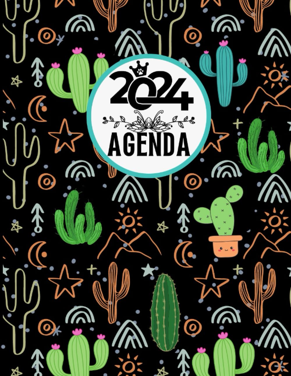 Cactus agenda 2024: Pianificatore e Organizzatore settimanale (12 mesi) | Regalo per Gli Amanti dei impianti (Italian Edition) baixar livro de graça