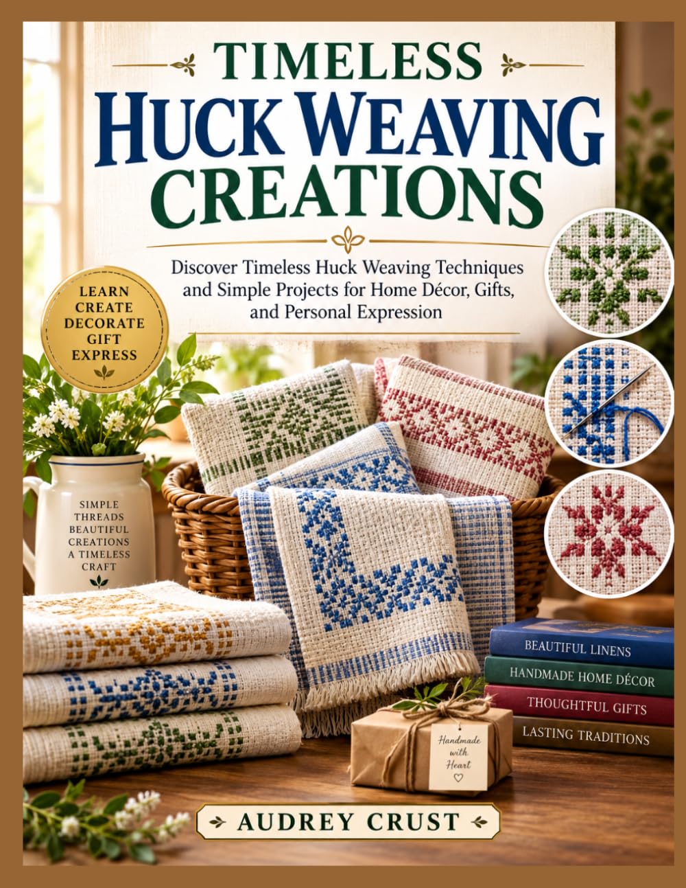 TIMELESS HUCK WEAVING CREATIONS: Discover Timeless Huck Weaving Techniques and Simple Projects for Home Décor, Gifts, and Personal Expression baixar o livro de graça