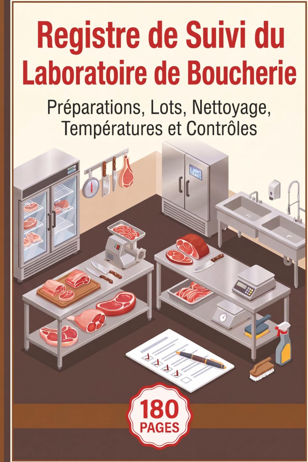 ler totalmente Registre de Suivi du Laboratoire de Boucherie: Préparations, Lots, Nettoyage, Températures et Contrôles (French Edition)