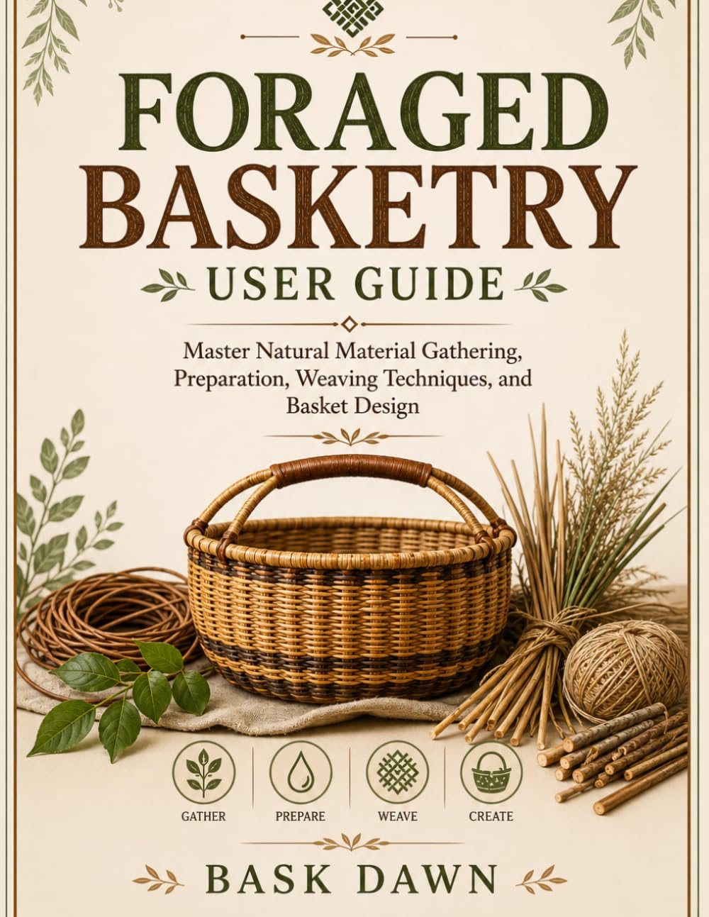ler totalmente Foraged basketry user guide: Master Natural Material Gathering, Preparation, Weaving Techniques, and Basket Design