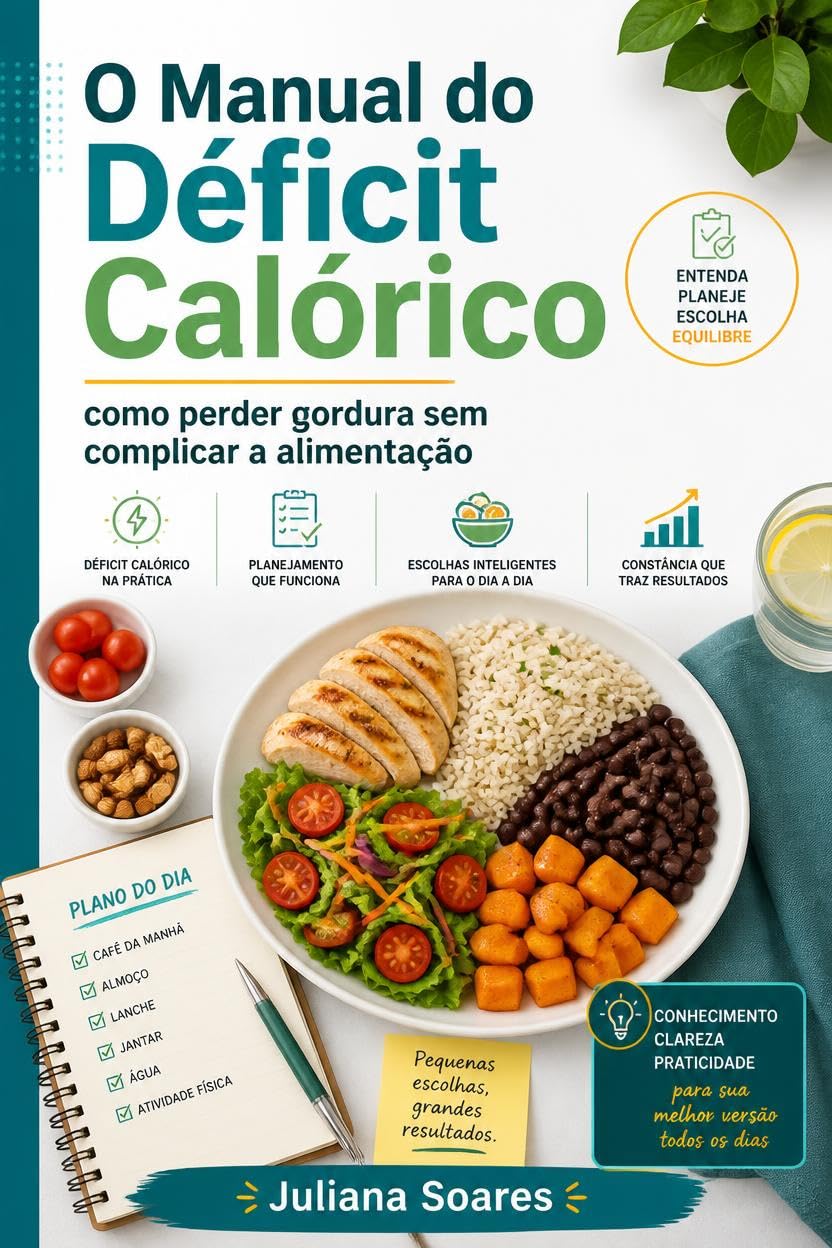 ler totalmente O Manual do Déficit Calórico — como perder gordura sem complicar a alimentação