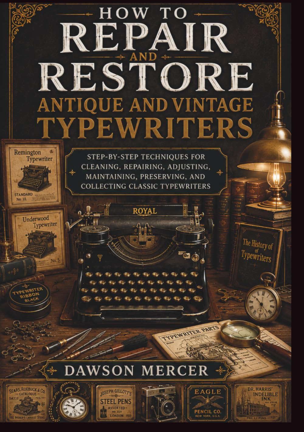 ler totalmente How to Repair and Restore Antique and Vintage Typewriters: Step-by-Step Techniques for Cleaning, Repairing, Adjusting, Maintaining, Preserving, and Collecting Classic Typewriters