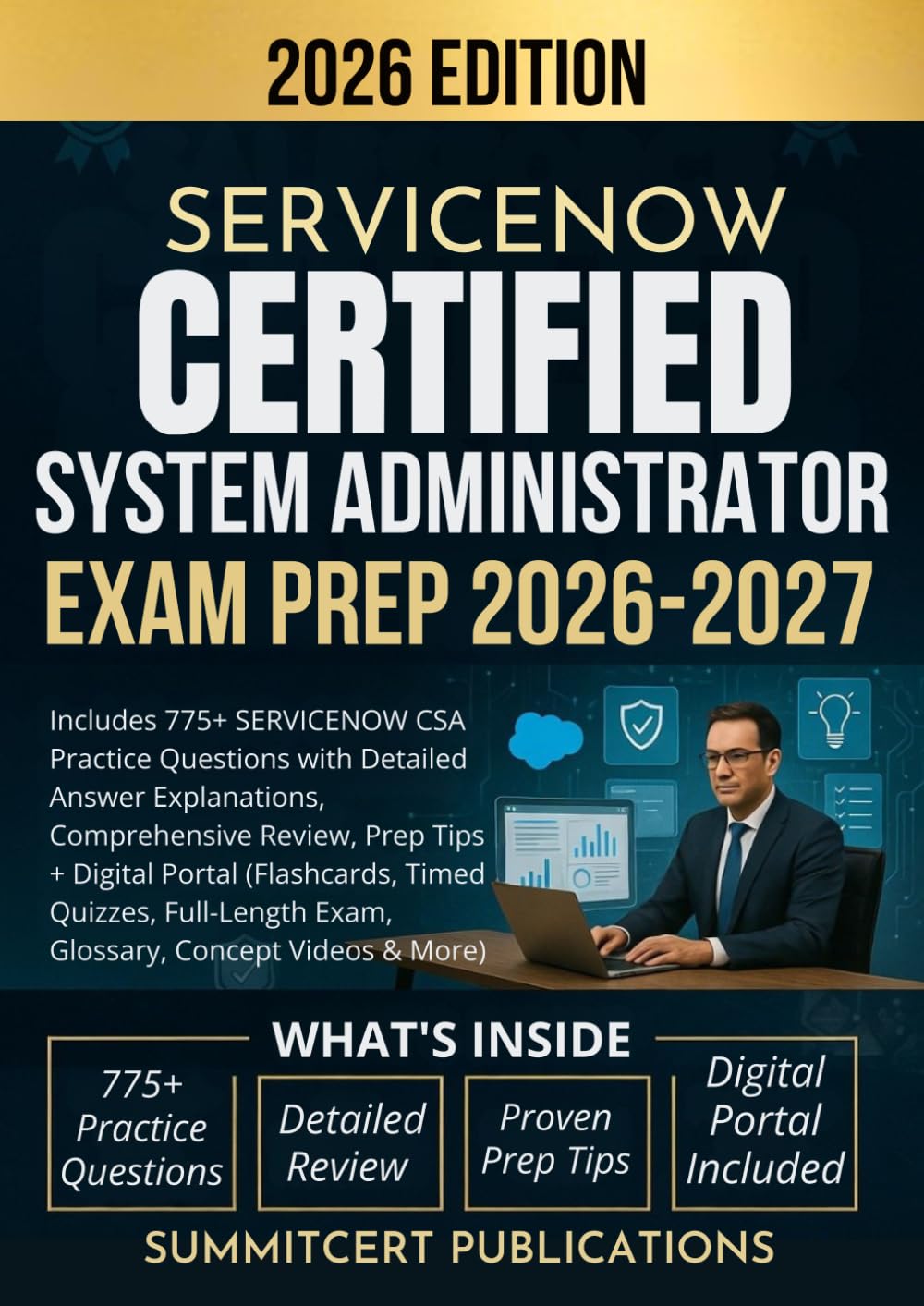 capítulo por capítulo baixar SERVICENOW CERTIFIED SYSTEM ADMINISTRATOR EXAM PREP 2026-2027: Includes 775+ SERVICENOW CSA Practice Questions with Detailed Answer Explanations,... Timed Quizzes, Full-Length Exam & More)