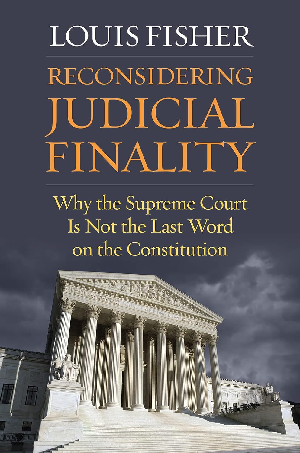 capítulo por capítulo baixar Reconsidering Judicial Finality: Why the Supreme Court Is Not the Last Word on the Constitution