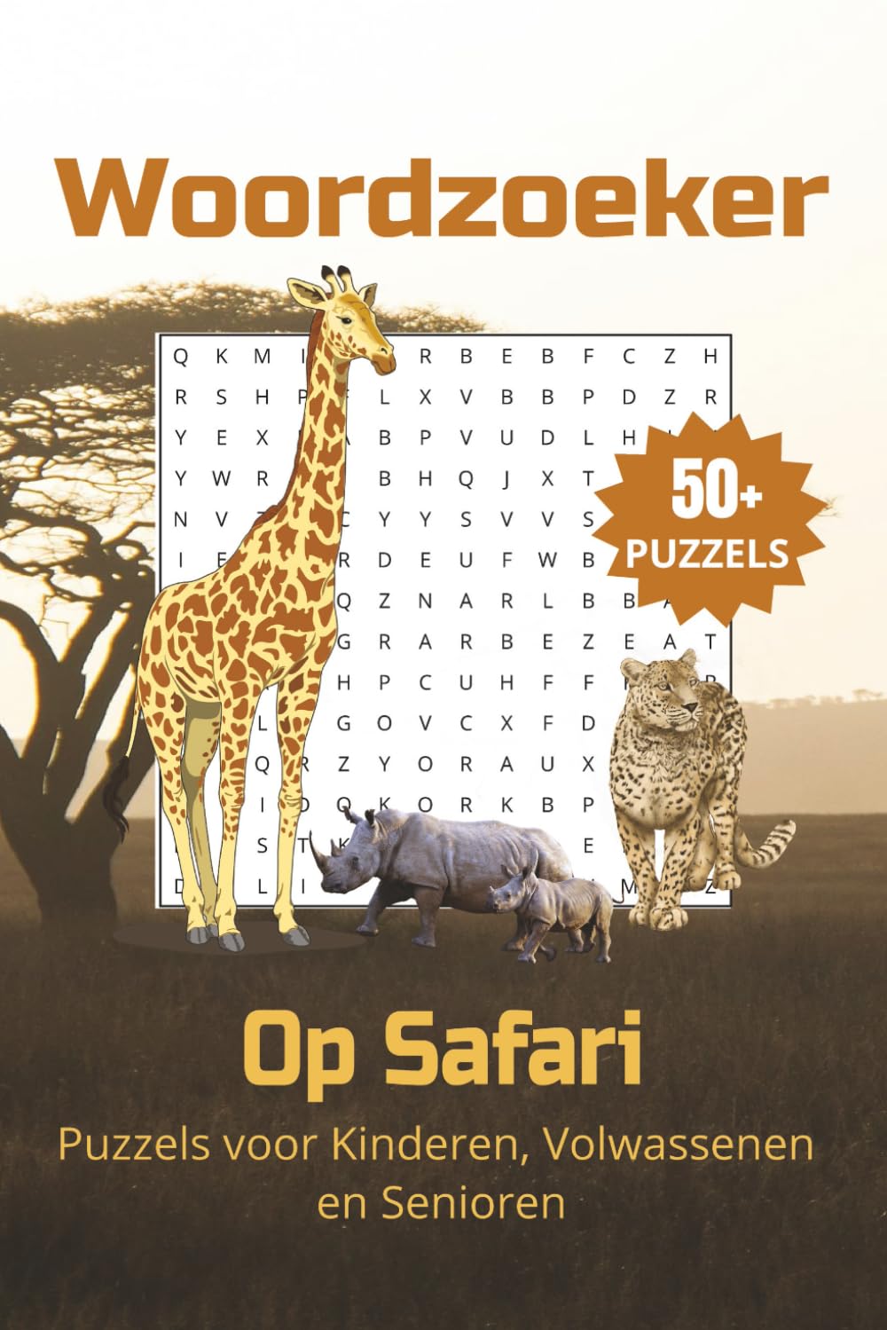 Woordzoeker Op Safari: Leuke en Leerzame woordzoekers over safari, het dierenrijk, flora en fauna en meer! 15x23 cm, 104 pagina's | 50+ Puzzels... Top... feestdagen en vakanties! (Dutch Edition) baixar livro de graça