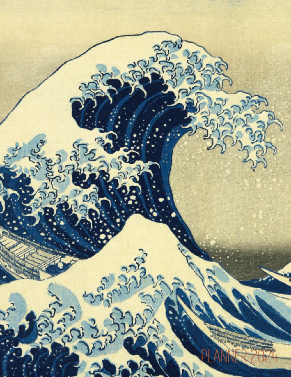 capítulo por capítulo baixar The Great Wave Planner 2024: Katsushika Hokusai Painting | Artistic Year Agenda: for Appointments or Work