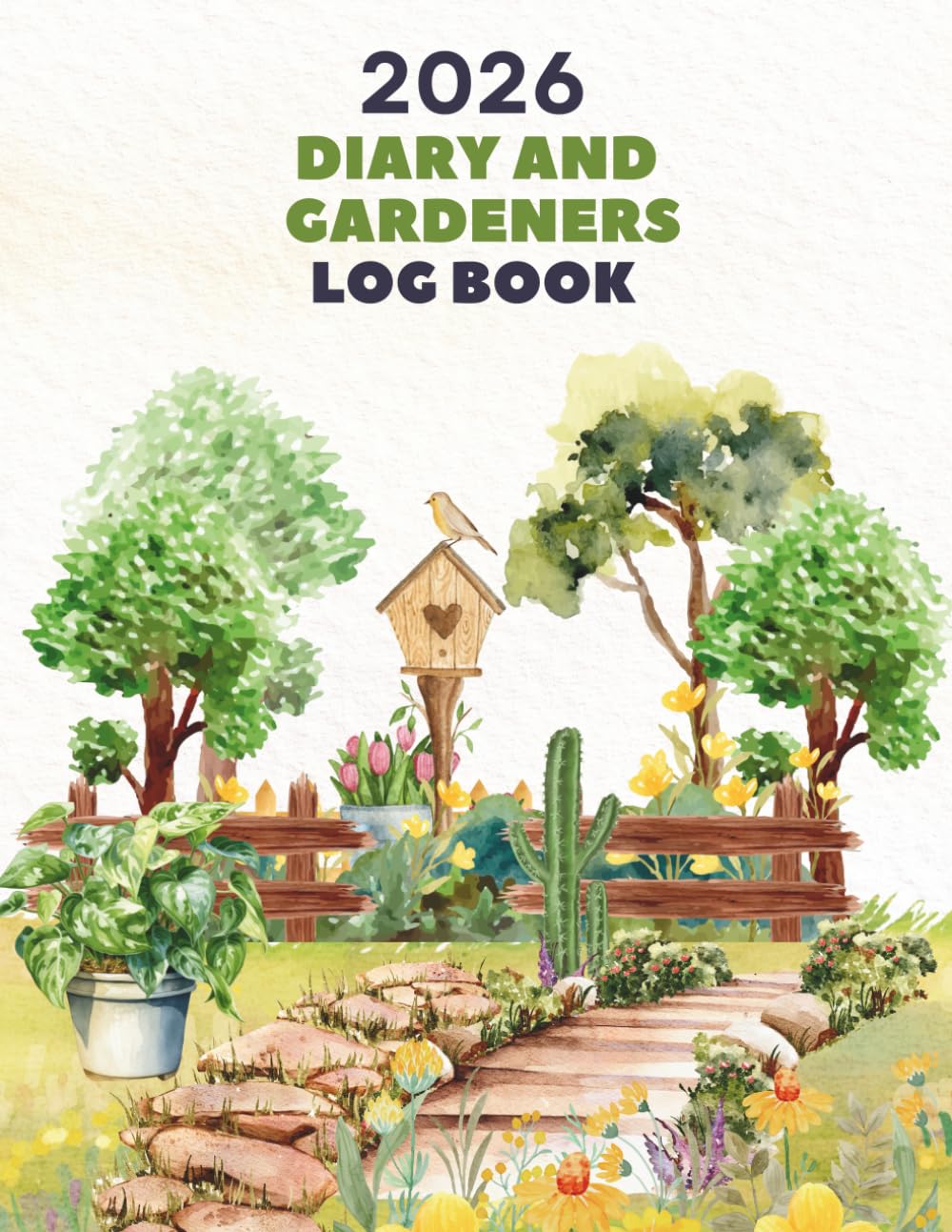 2026 Diary and Gardeners Log Book: Garden Planting planner, Organizing and Tracking your gardening. baixar livro de graça