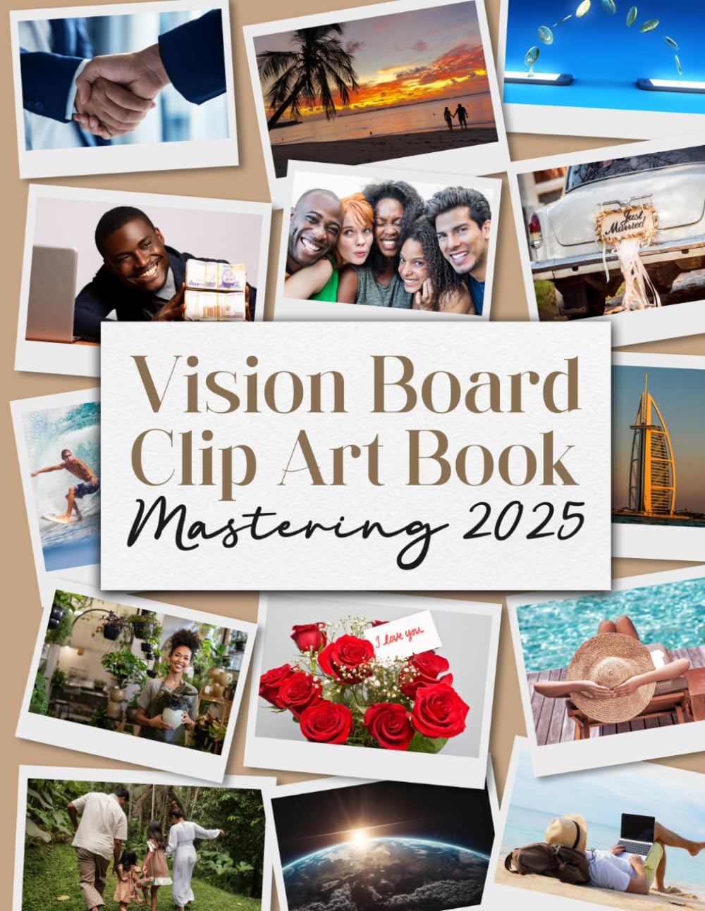 Vision Board Clip Art Book: 2025 (Vision Board Clip Art Books) baixar livro de graça
