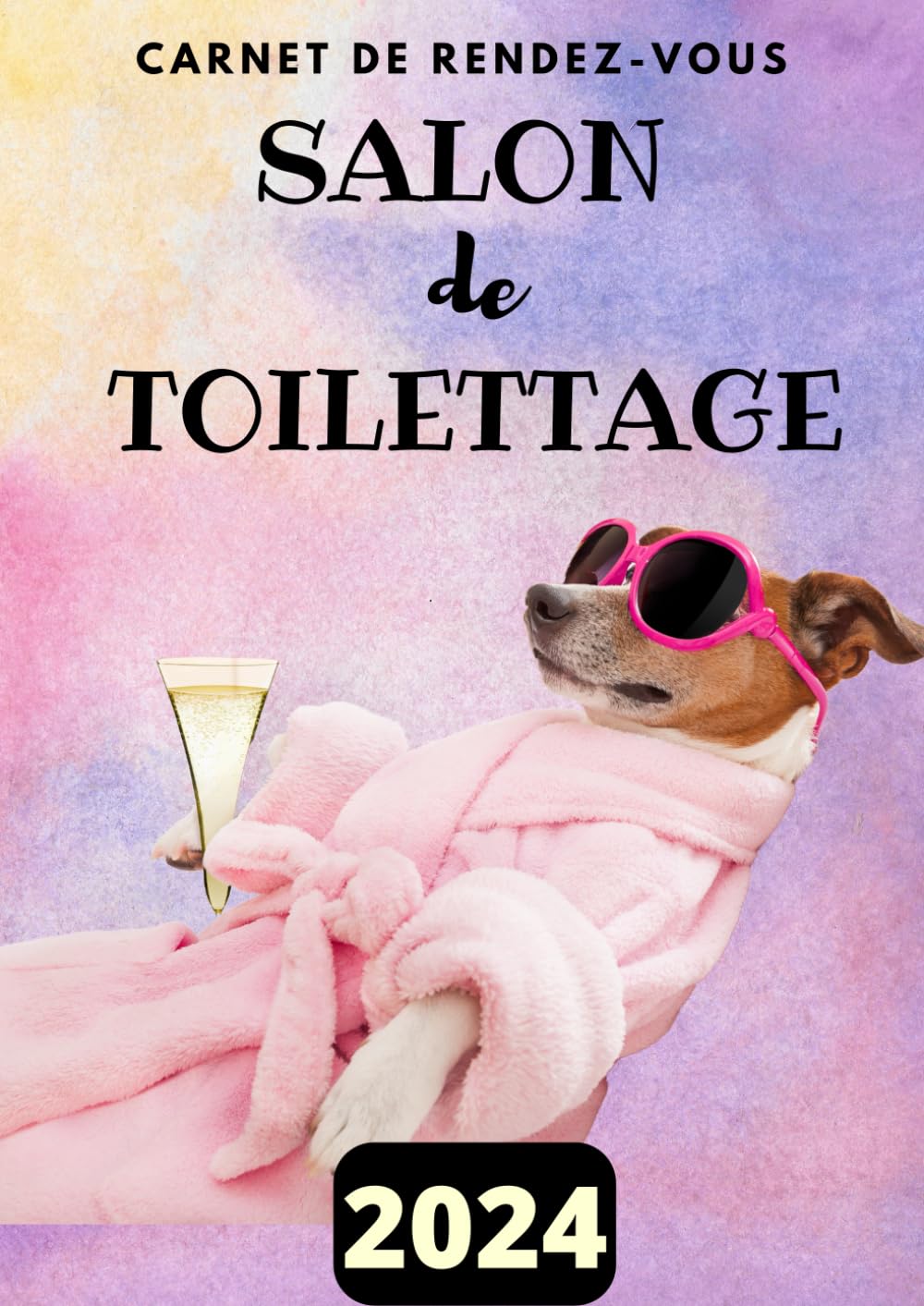 Carnet de Rendez-Vous Toilettage Canin: Carnet de RdV pour Salon de Toilettage pour chiens | RdV hebdomadaires pour 52 semaines | Dates préremplies | ... | Grand Format (A4) - 110 p (French Edition)